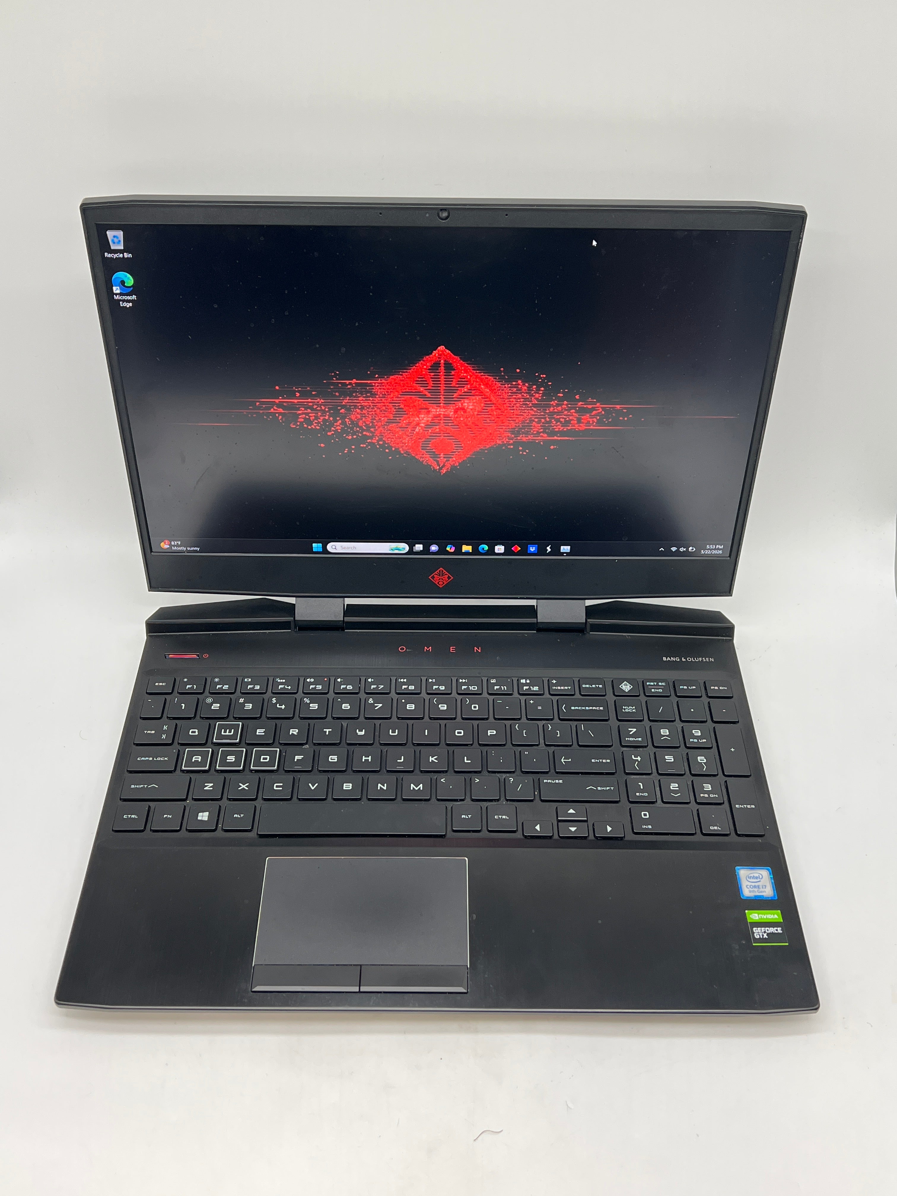 HP OMEN 15 15.6" i7-9750H 16GB RAM 256GB SSD GTX 1660 Ti - Used