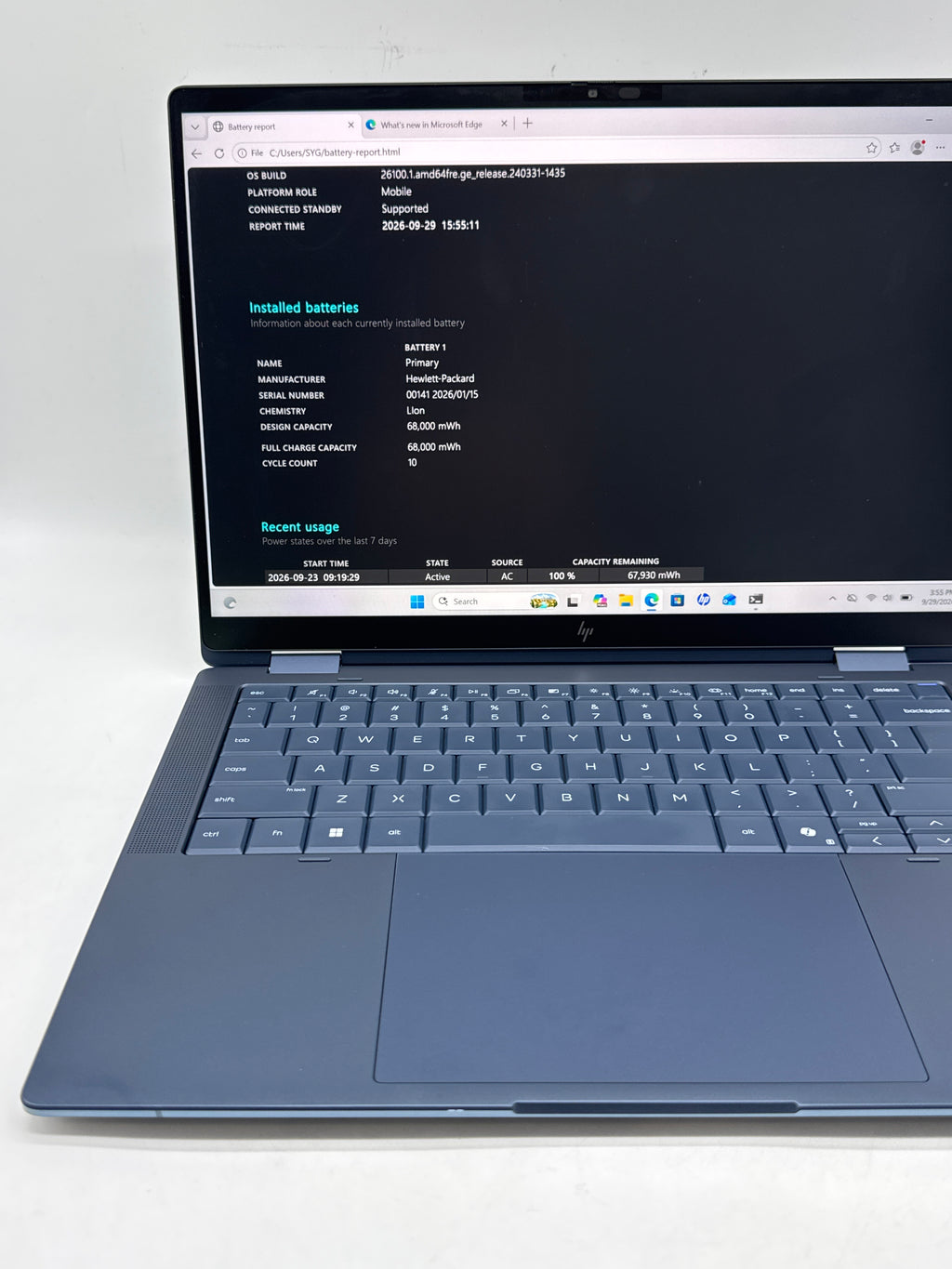 HP EliteBook X Flip G2i Ultra 7 366H 32GB 450GB SSD 14in Laptop - For Parts