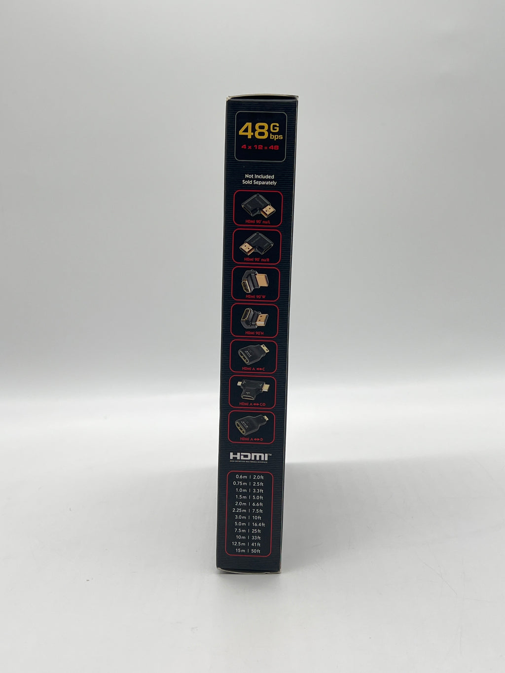 AudioQuest Carbon 48 5ft HDMI Cable Black - New In Box