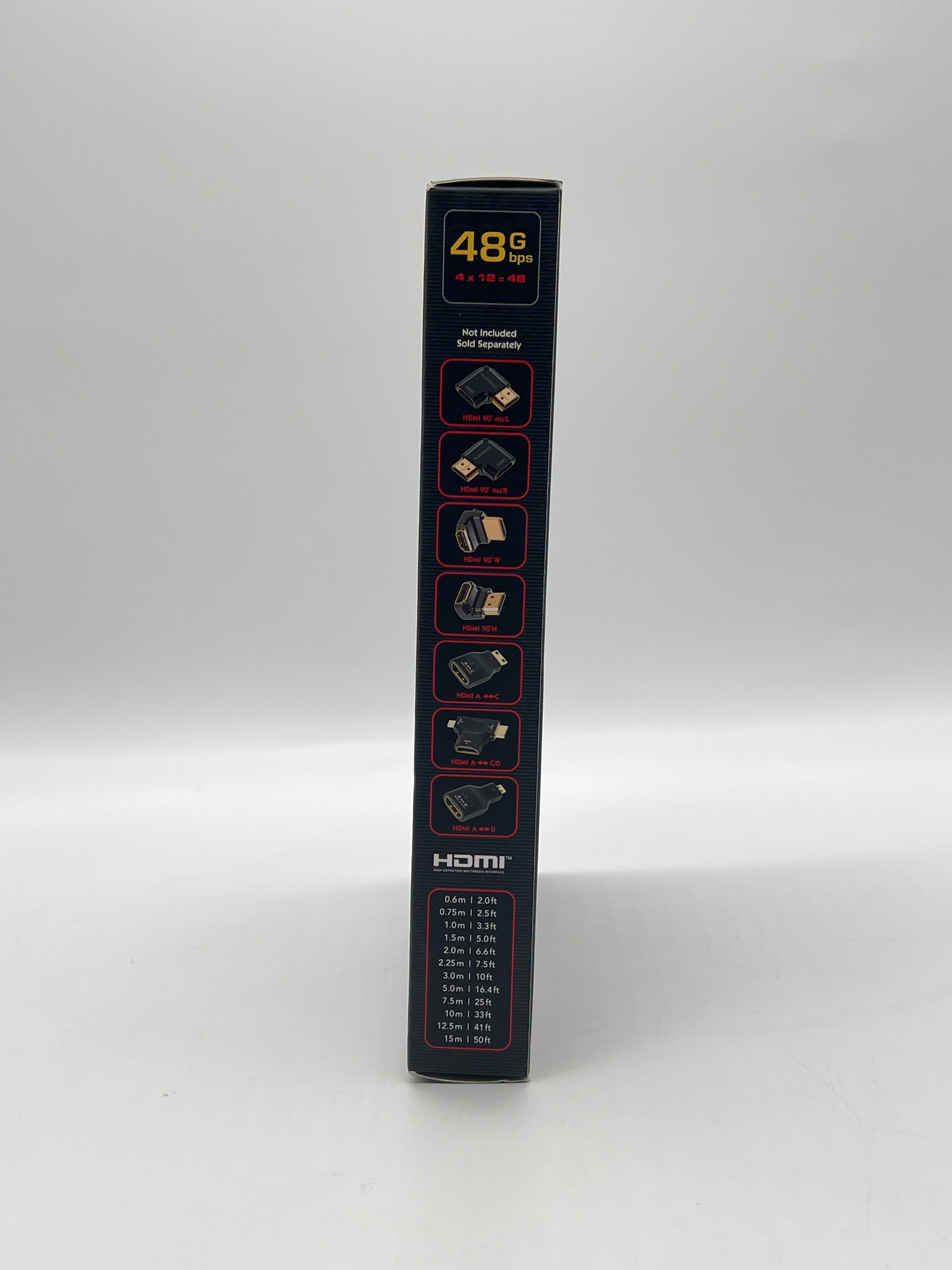 AudioQuest Carbon 48 5ft HDMI Cable Black - New In Box