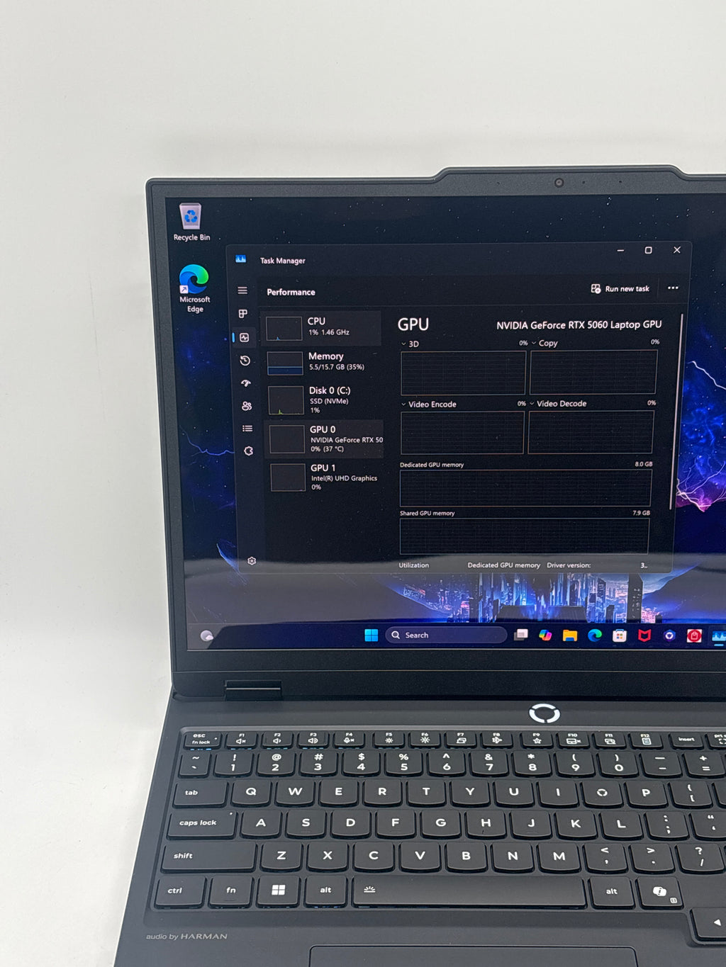 Lenovo Legion 5i 15IRX10 i7-14700HX 16GB RAM 1TB SSD RTX 5060 - Open Box