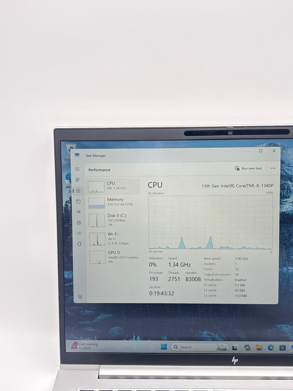 HP EliteBook 840 G10 i5-1340P 16 GB RAM 256 GB SSD