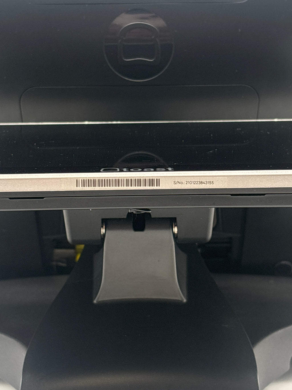 Toast Flex TT204 POS "Point Of Sale System" Dual Monitor No Power Cord Untested