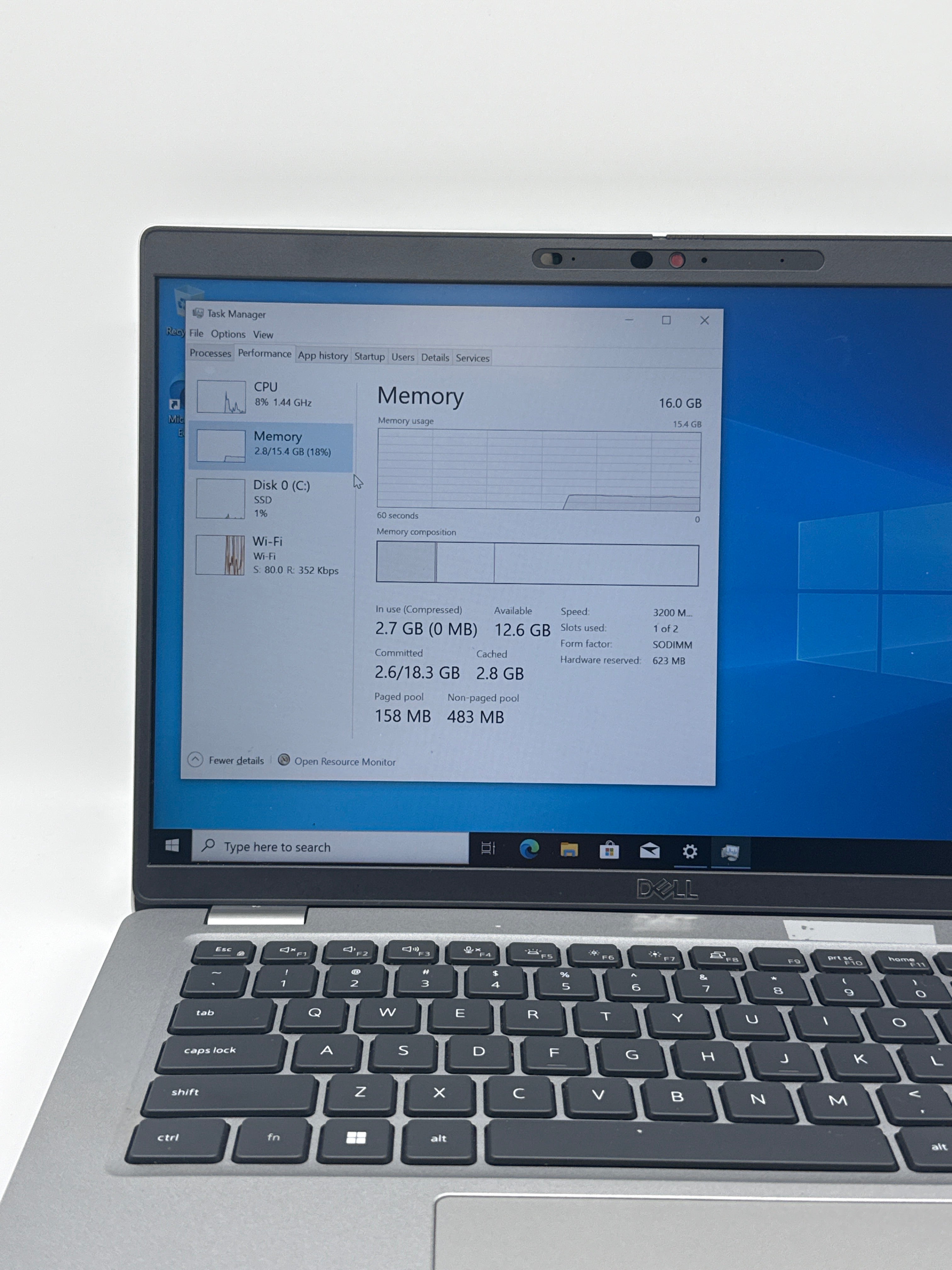 Dell Latitude 5420 Intel Core i7-1185G7 16GB RAM 256GB SSD
