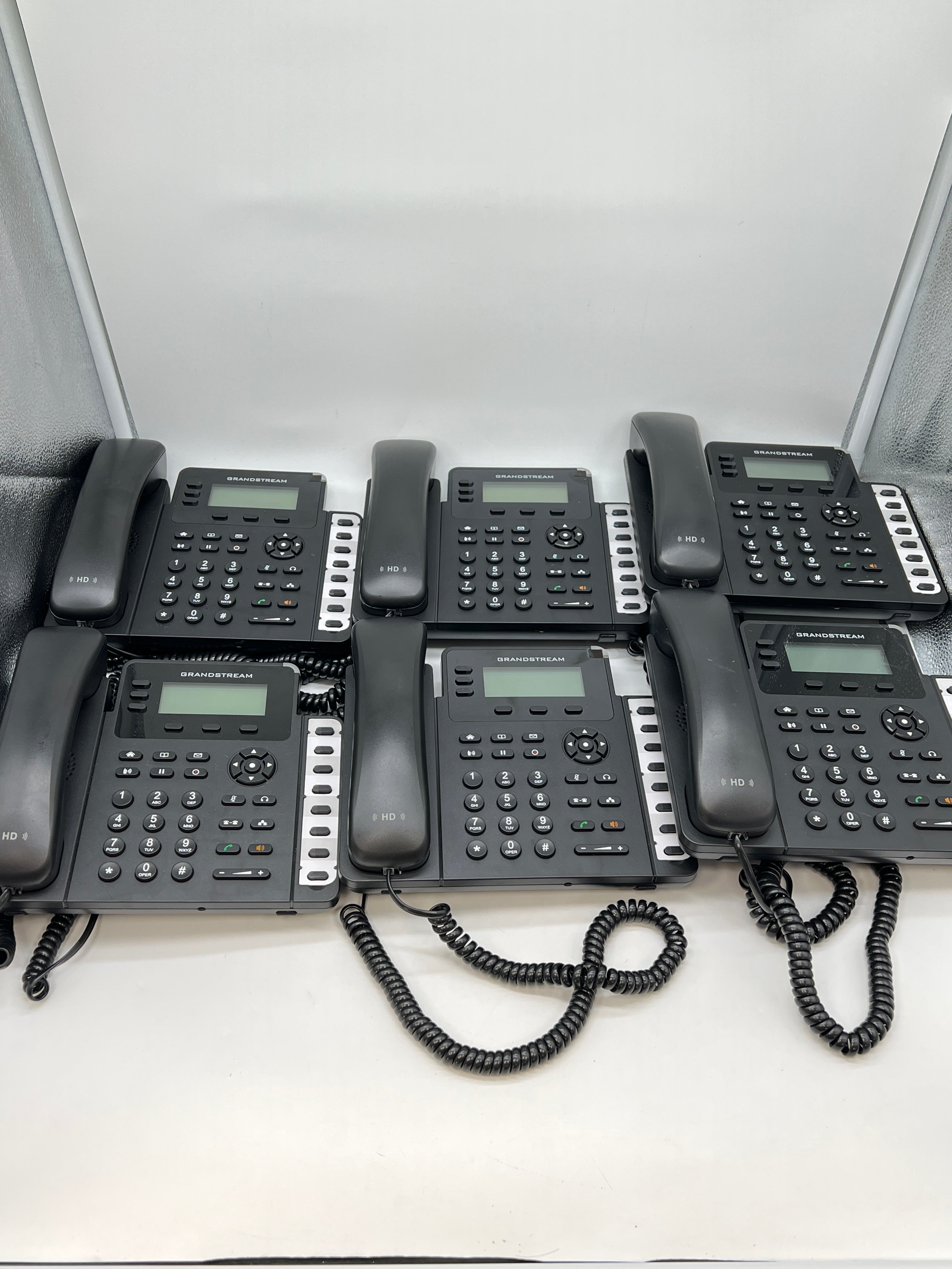 Lot Of 7 Grandstream High-End IP Phone GXP-1630 - Used