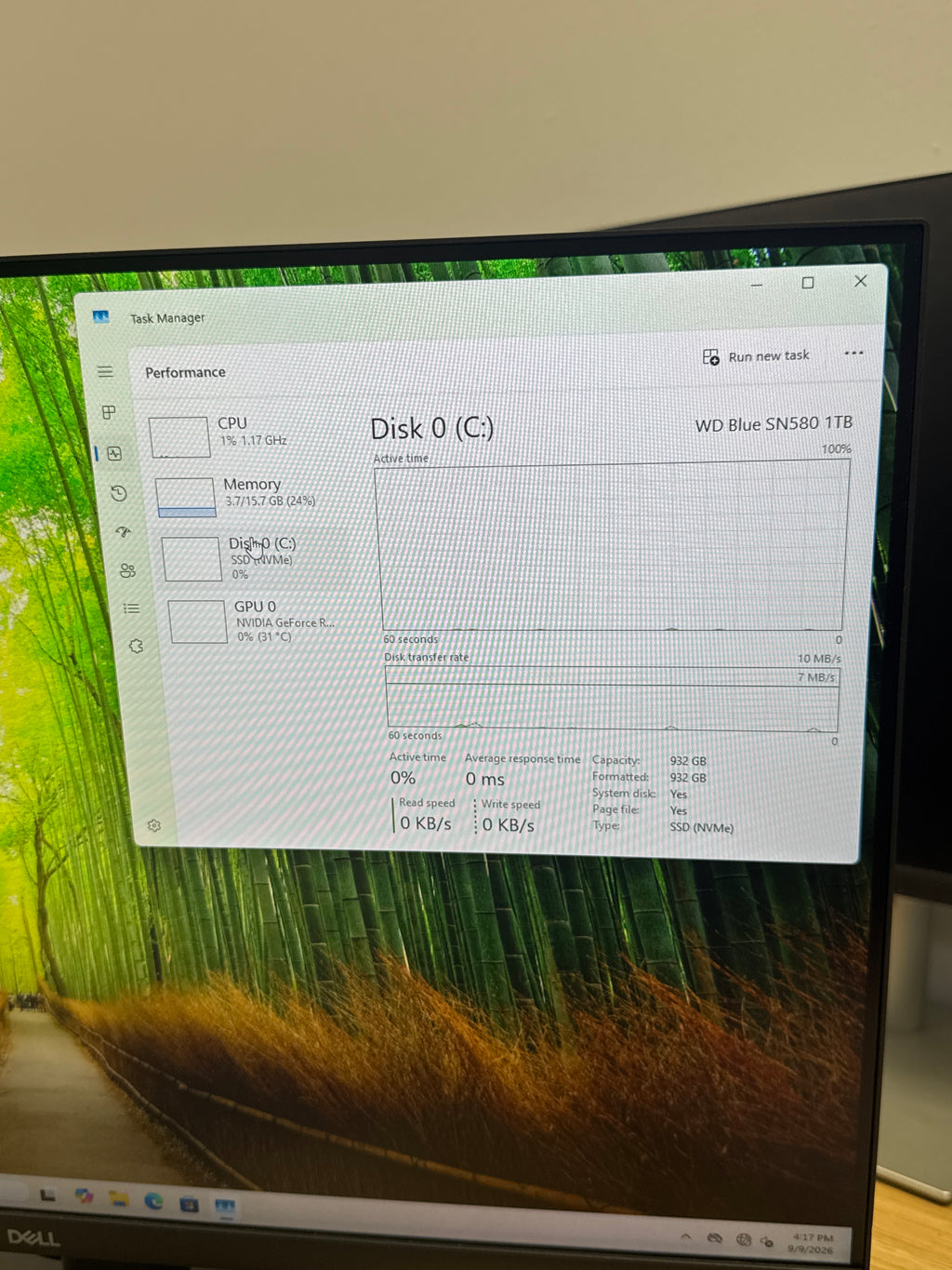 Cyberpower Desktop PC i5-14400F 16GB RAM 1TB SSD RTX 4060 Black - Used