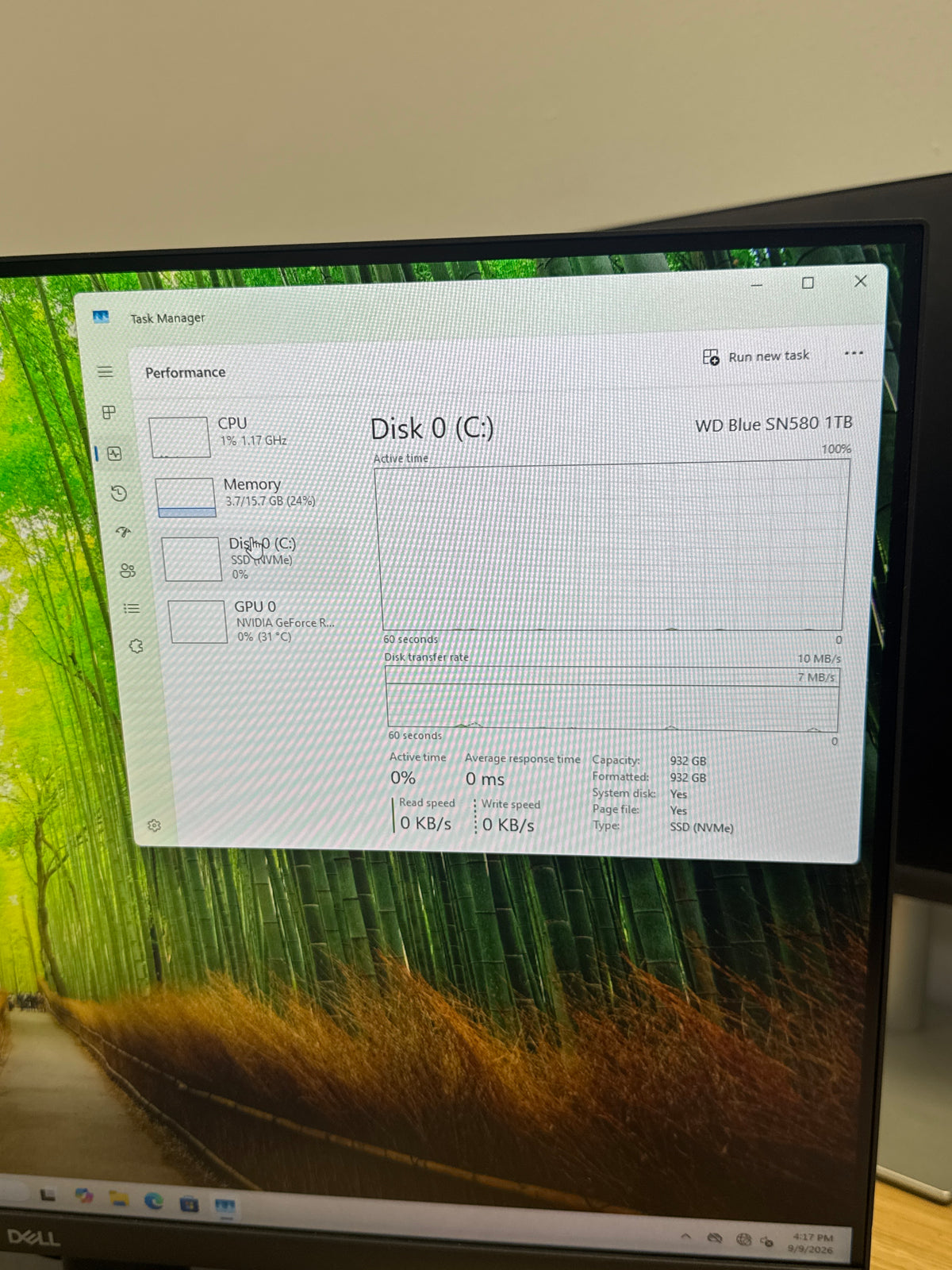 Cyberpower Desktop PC i5-14400F 16GB RAM 1TB SSD RTX 4060 Black - Used