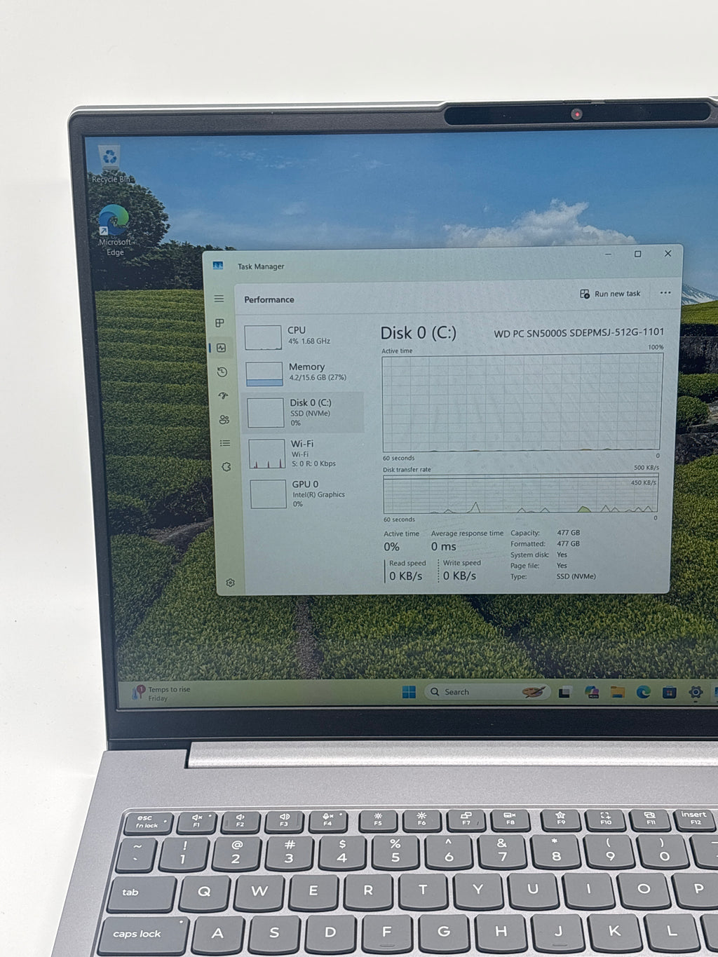Lenovo Thinkbook 16 G8 IRL Core 5 210H 16GB 512GB - For Parts (Shift Key Loose)