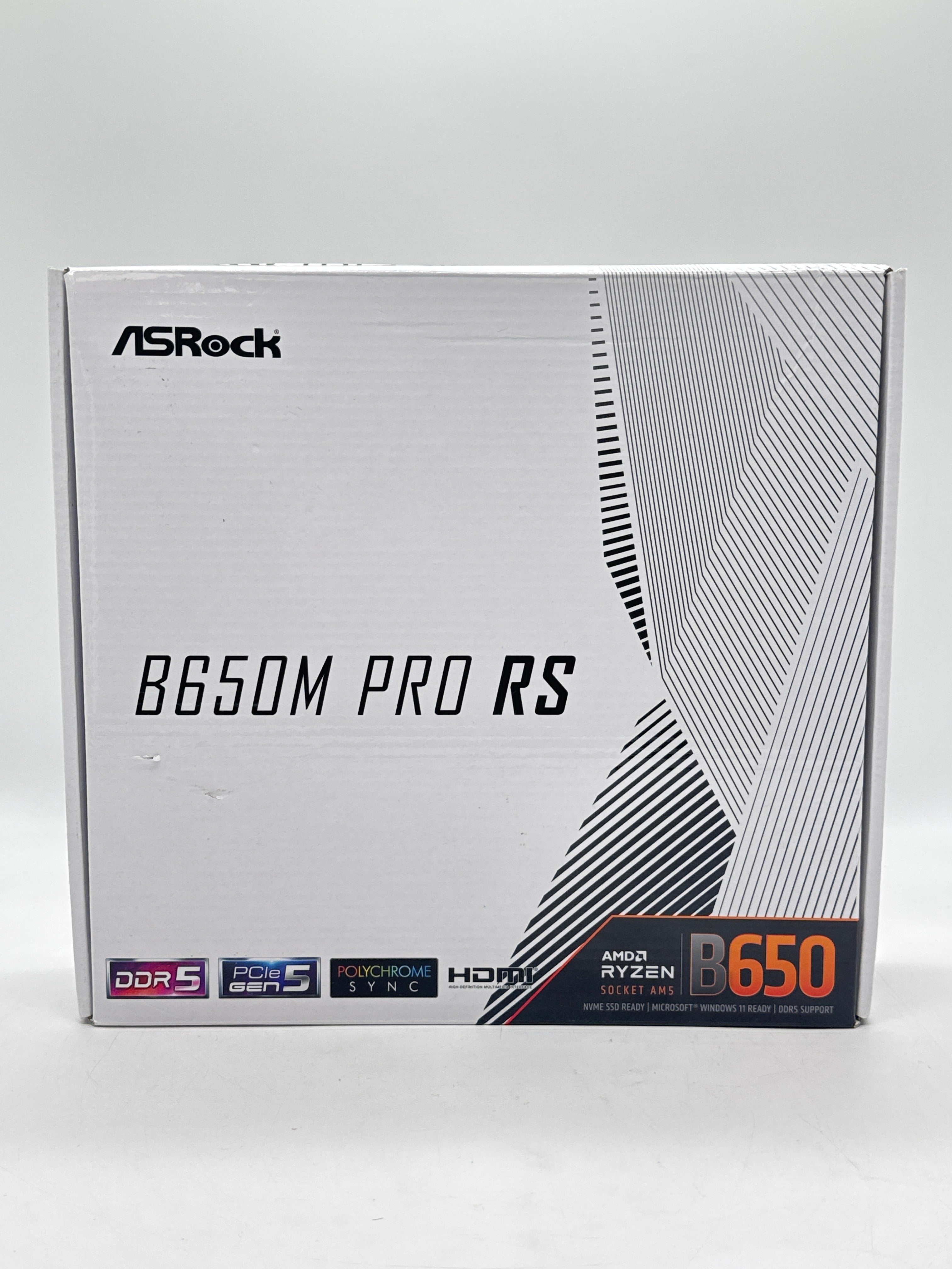 ASRock B650M Pro RS WiFi Motherboard - New Open Box