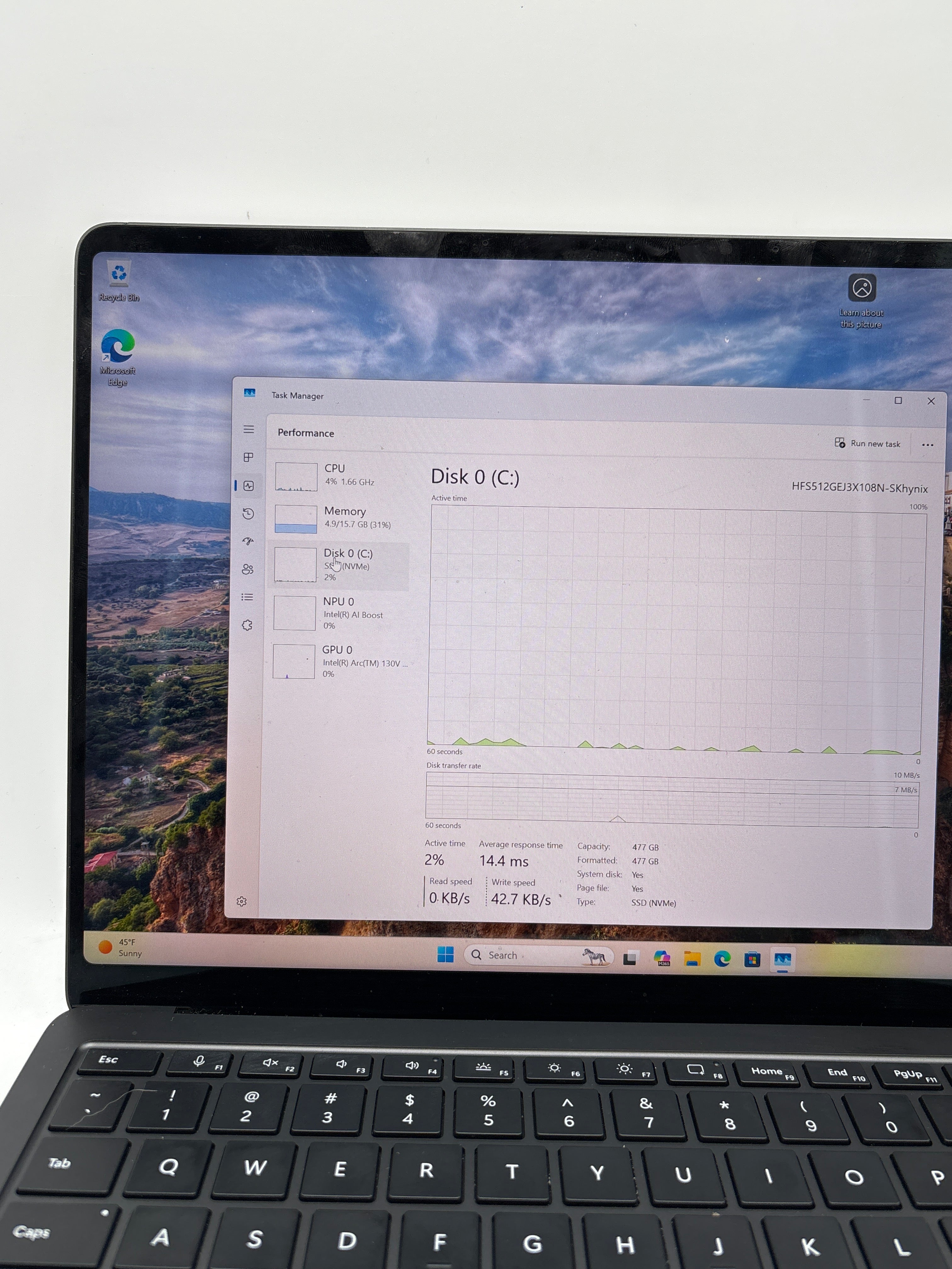 Microsoft Surface Laptop 7 Ultra 5 236V 16GB RAM 512GB SSD - Used
