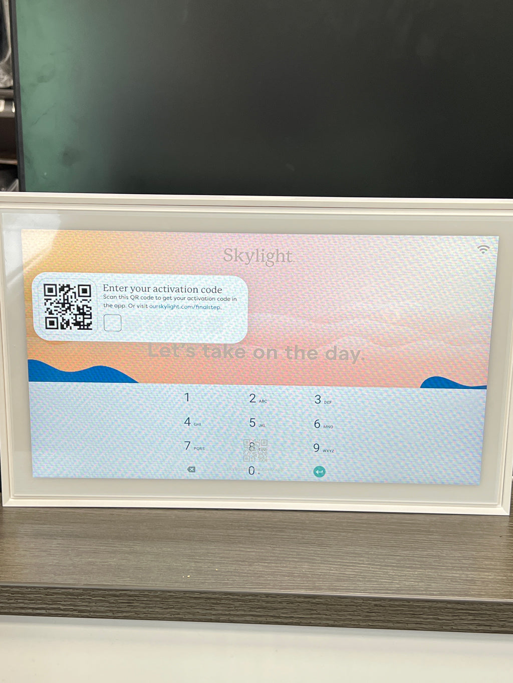 Skylight 15" Digital Calendar Chore Chart Smart Touch - Used with Box