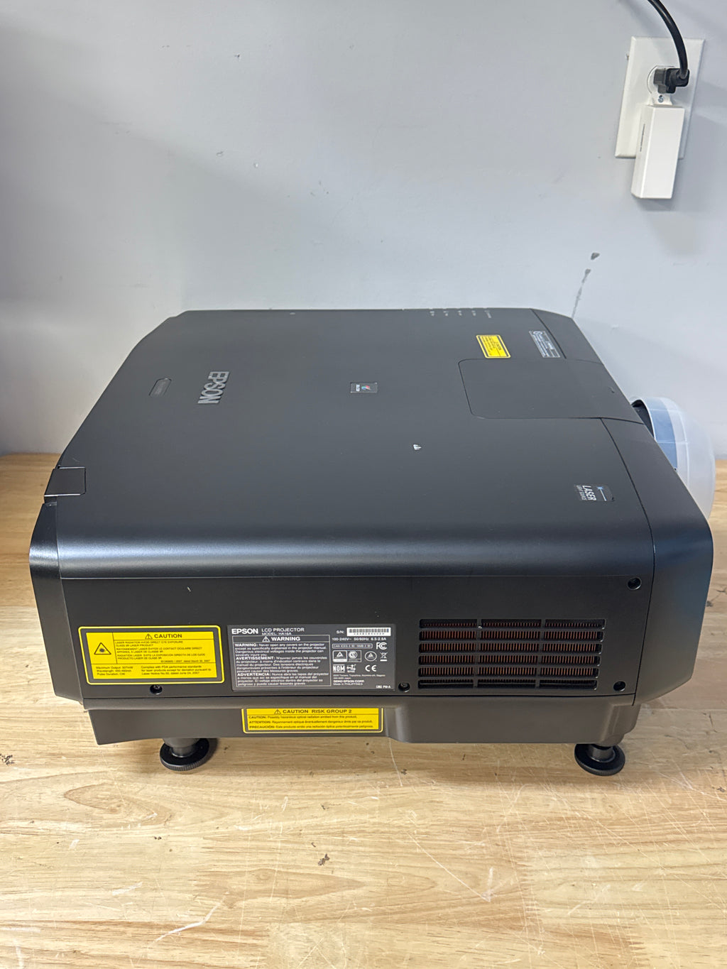 Epson Pro L1495U 9000-Lumen Laser 4K Enhancement Projector Black - Used