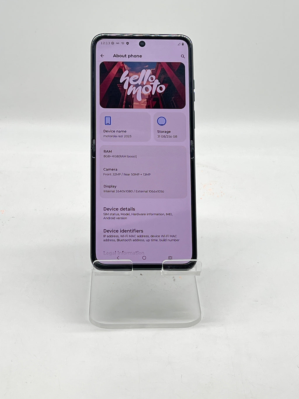 Motorola Razr 2025 256GB T-Mobile Gibraltar Sea - Used