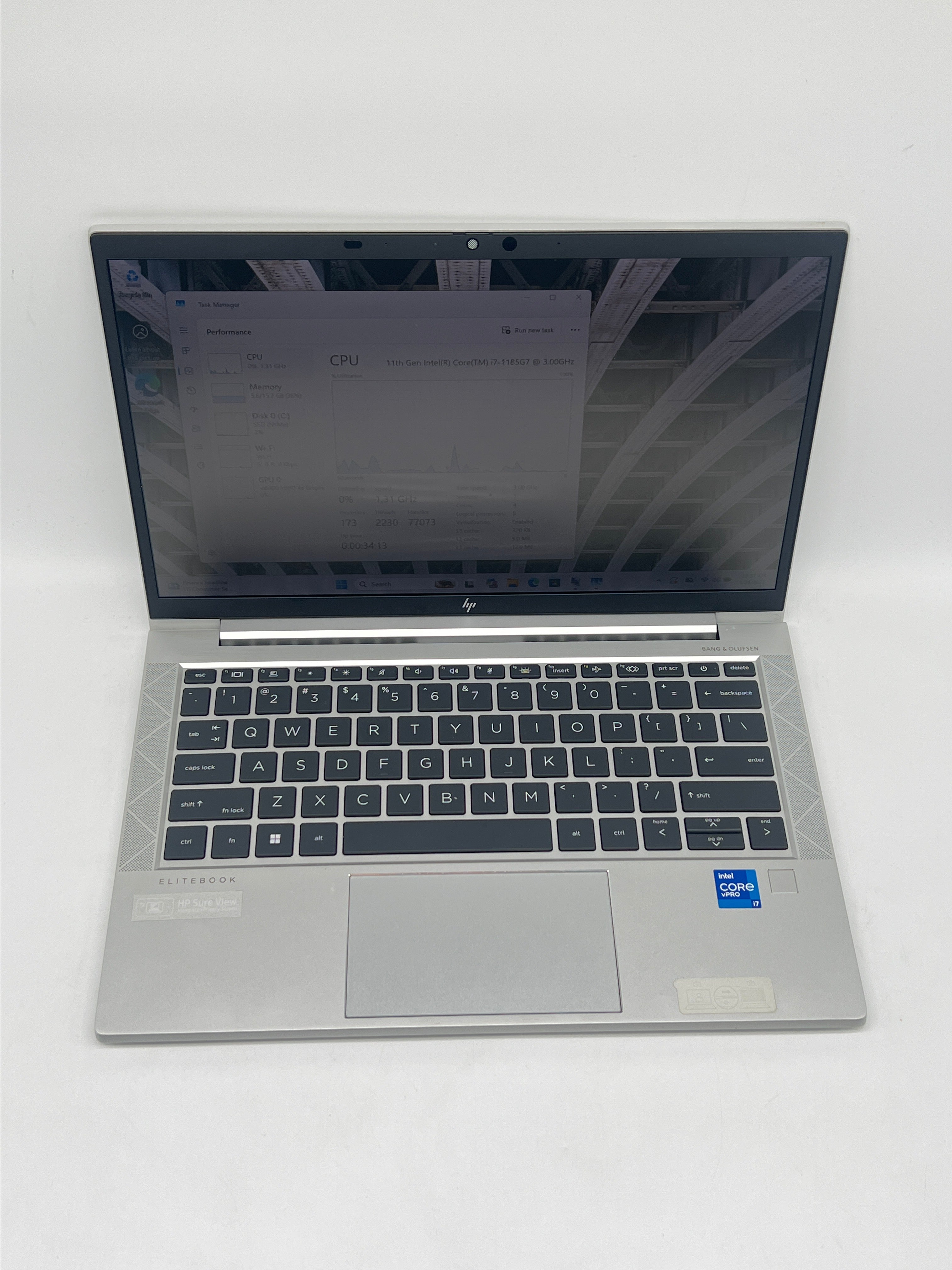 HP EliteBook 830 G8 Core i7-1185G7 16GB RAM 512GB SSD - For Parts (Read)