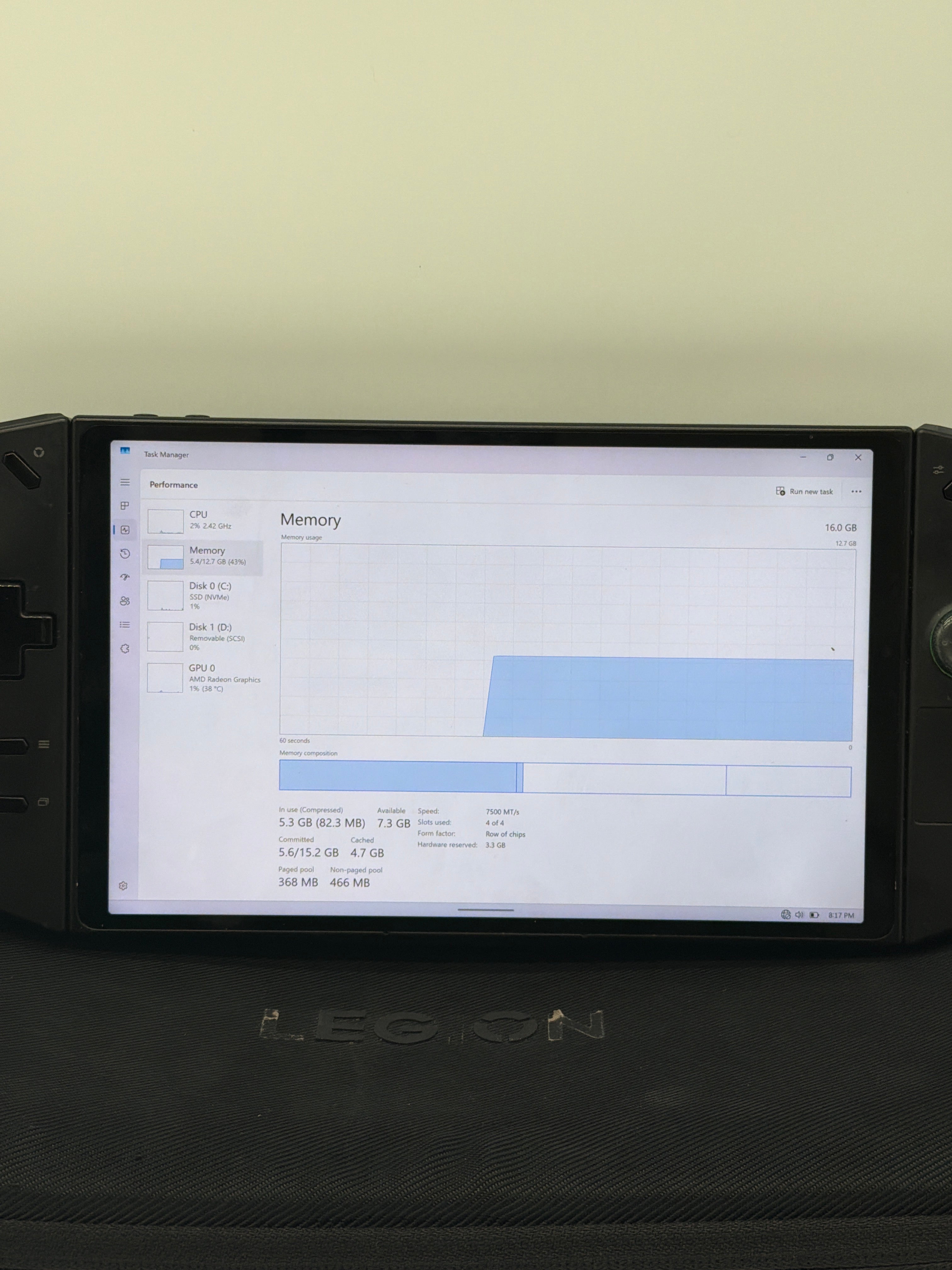 Lenovo Legion Go AMD Ryzen Z1 Extreme 16GB RAM 1TB w/ Charger