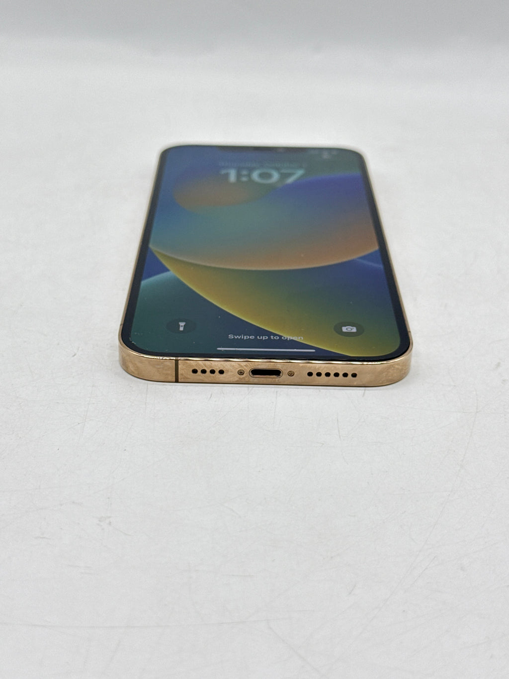 Apple iPhone 12 Pro Max A2342 256GB Gold Unlocked Cracked Back - For Parts