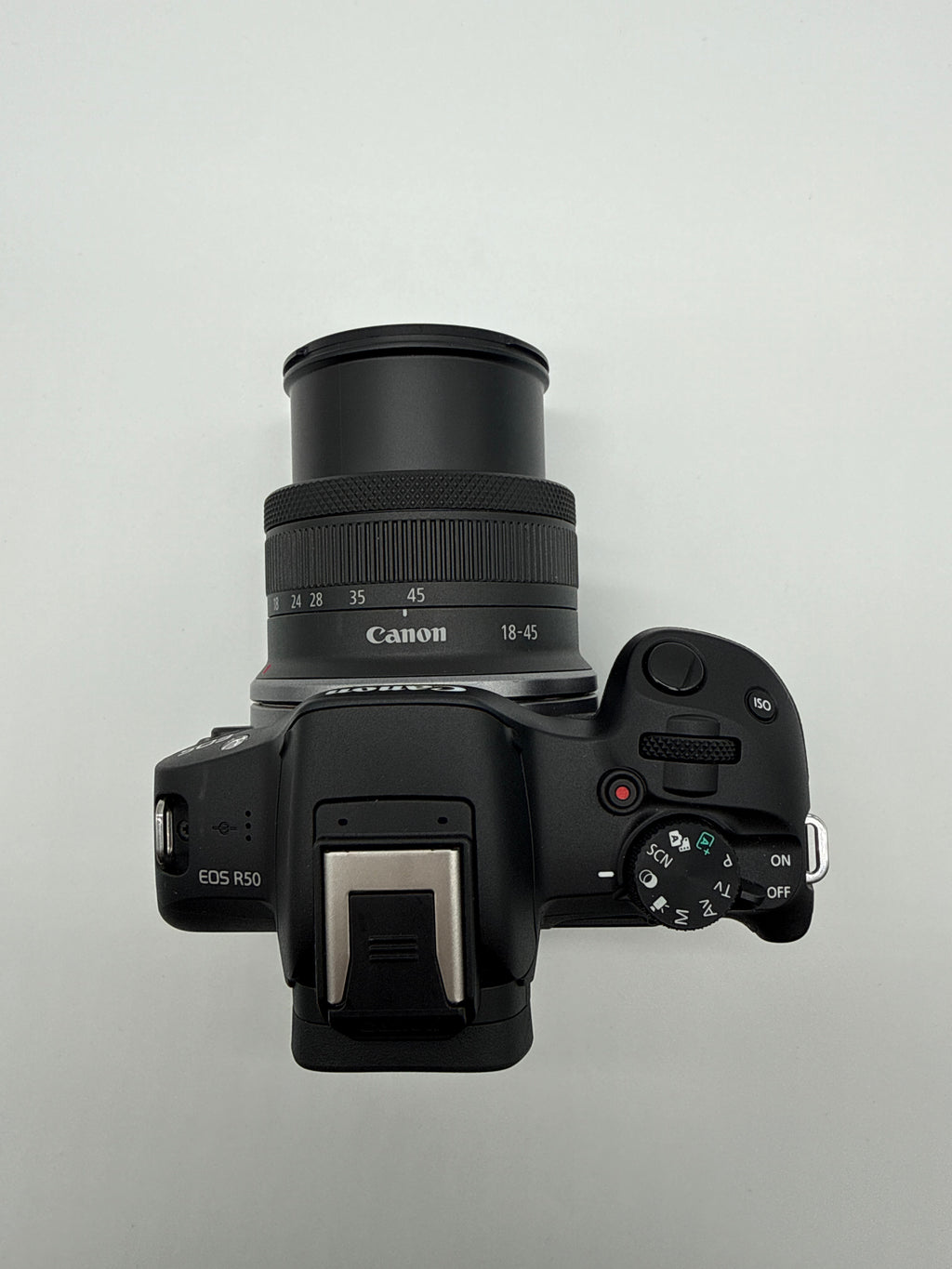 Canon EOS R50 Black 24.2MP Mirrorless Digital Camera with Accessories