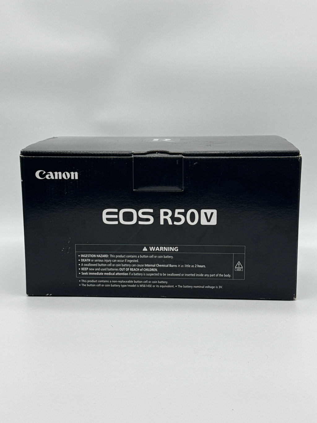 Canon EOS R50 V 24MP APS-C Mirrorless Camera Body Only Black - New
