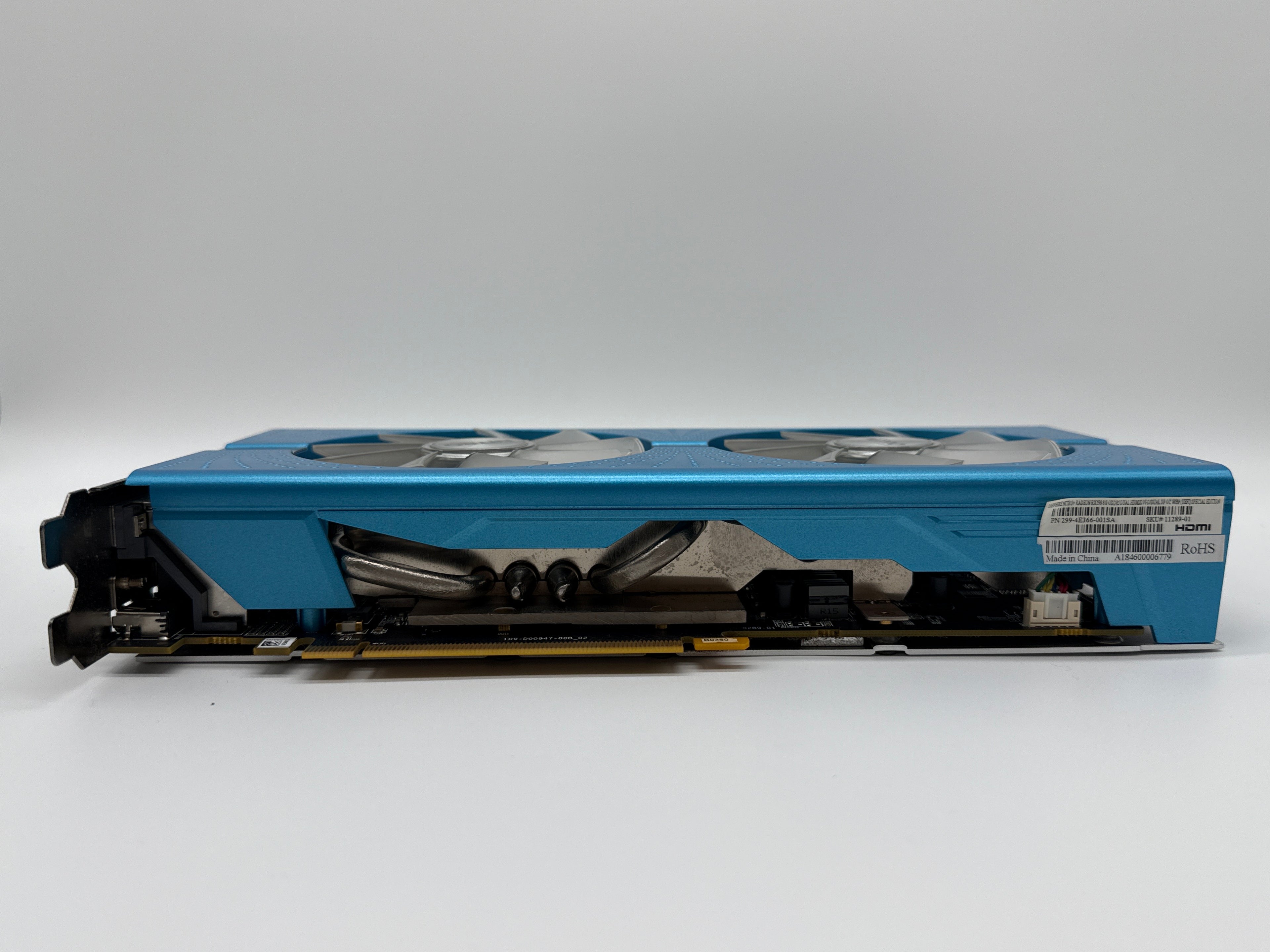 Sapphire Nitro+ RX 590 8GB GDDR5 Graphics Card - Blue - Used