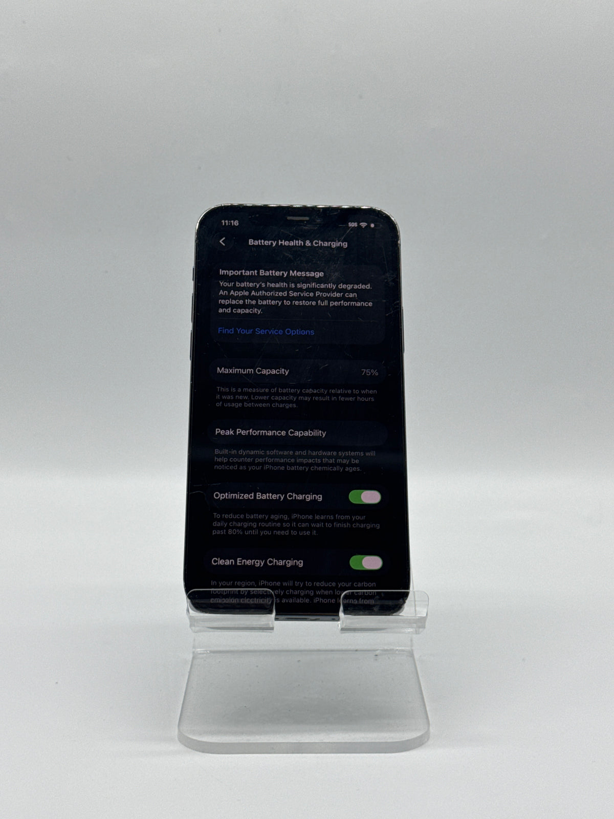 Apple iPhone 12 Pro 128GB Pacific Blue Unlocked - Read