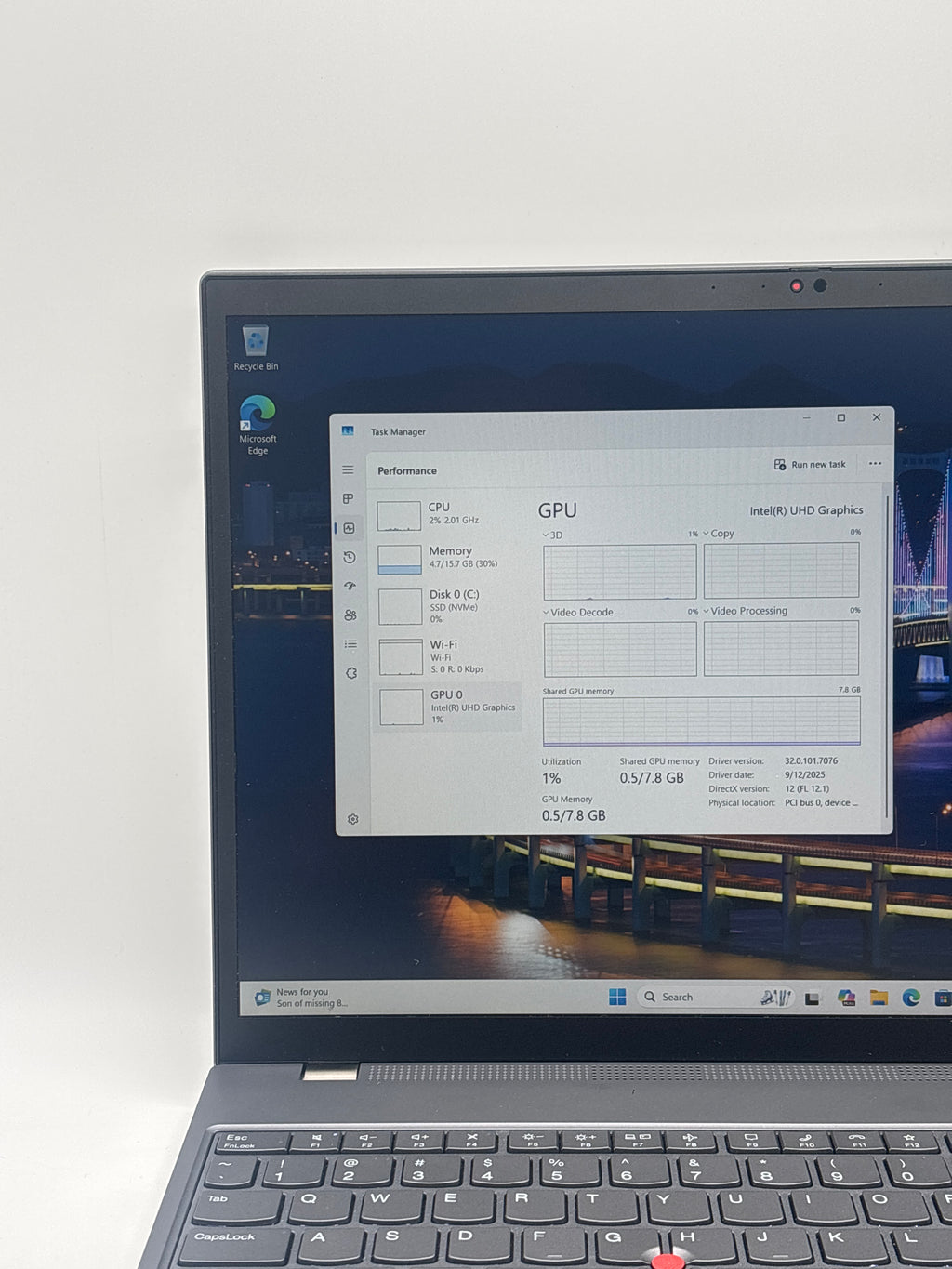 Lenovo ThinkPad T16 Gen 2 i7-1355U 16GB RAM 512GB SSD - With Warranty