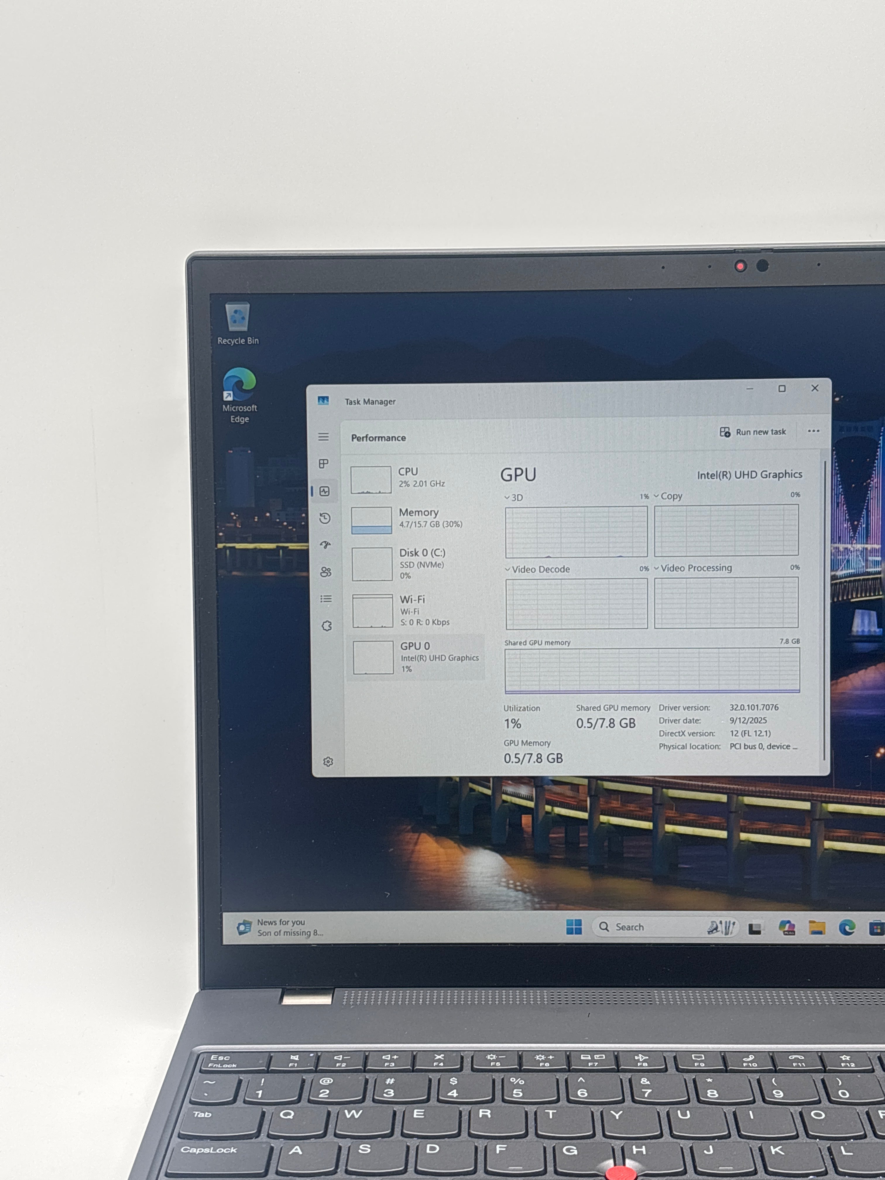 Lenovo ThinkPad T16 Gen 2 i7-1355U 16GB RAM 512GB SSD - With Warranty