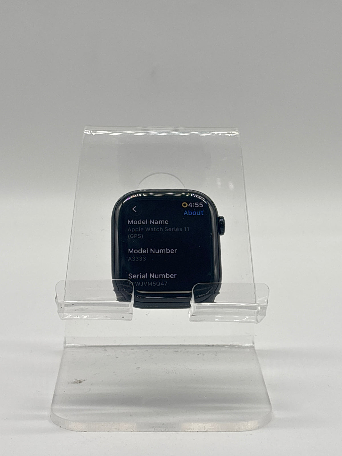 Apple Watch Series 11 GPS A3333 46mm Jet Black Aluminum 64GB - Used