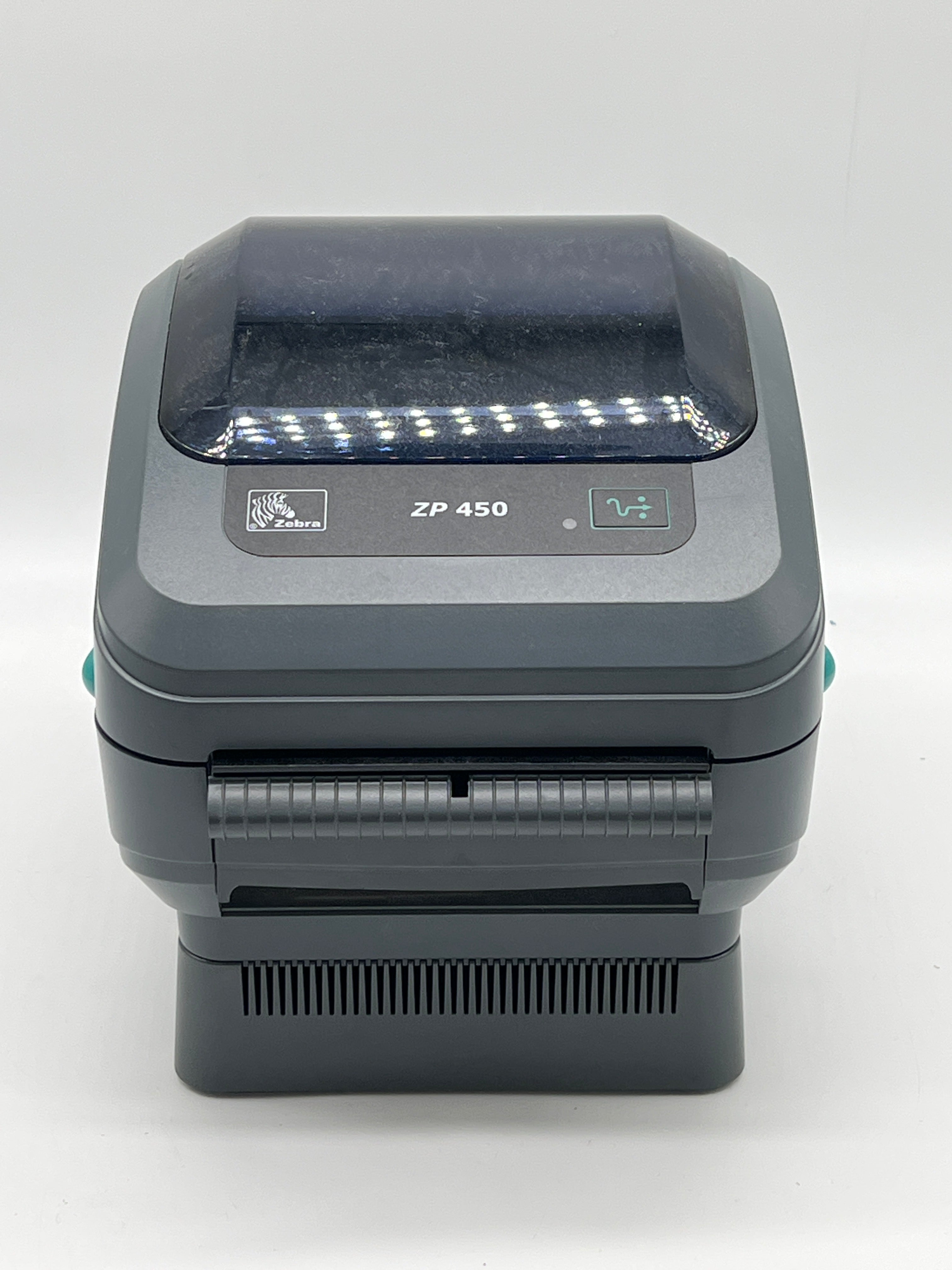 Zebra ZP450 Black Thermal Barcode Label Printer 200dpi 6 ips USB Used