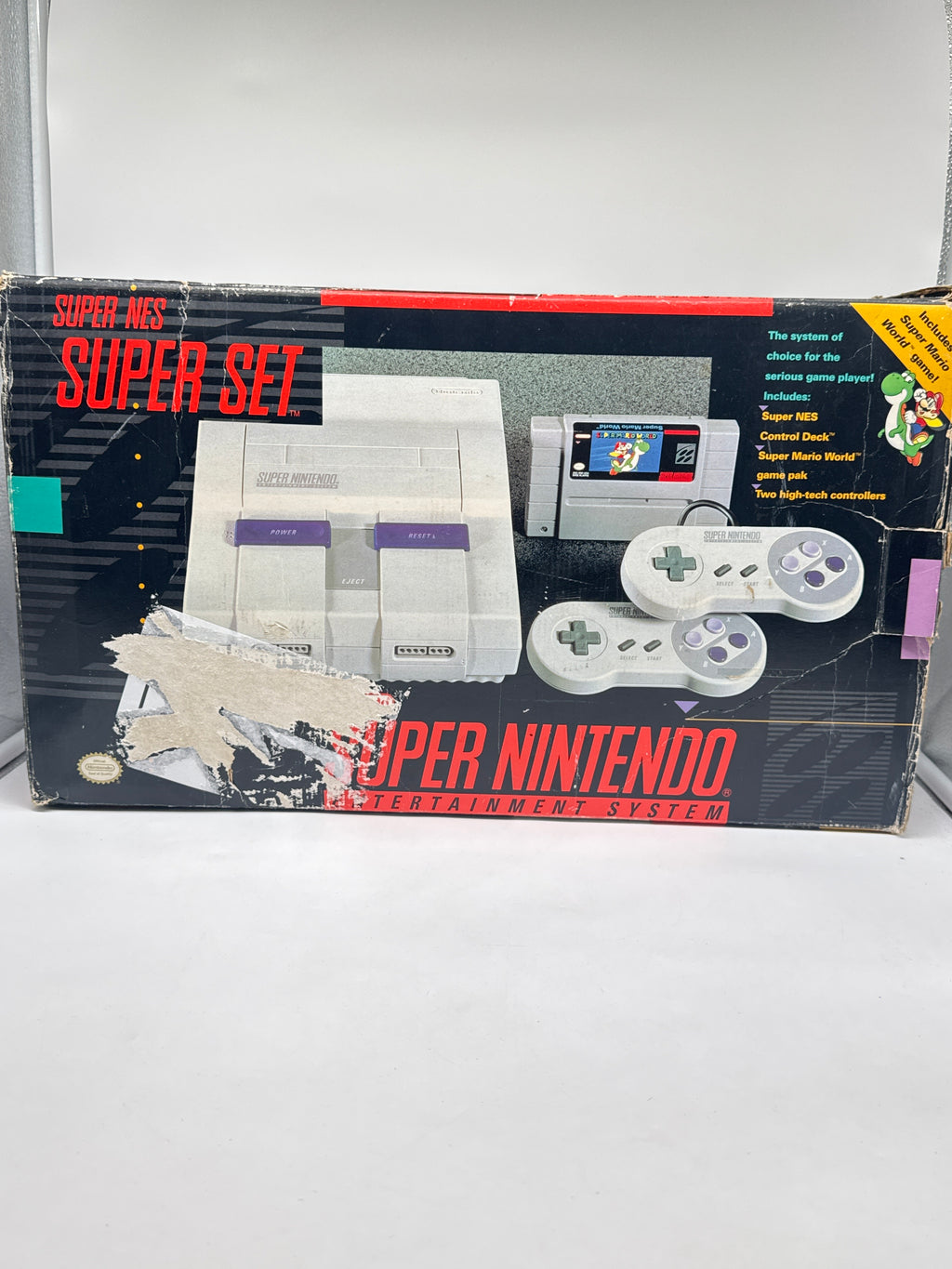 Super Nintendo Entertainment System Console with Guitar Hero - Used