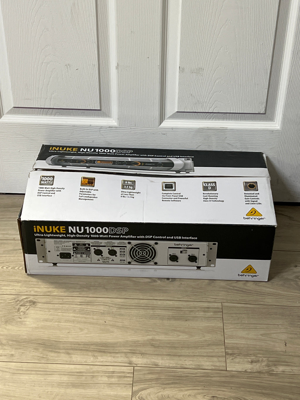Behringer iNUKE NU1000 Power Amplifier - Used With Box