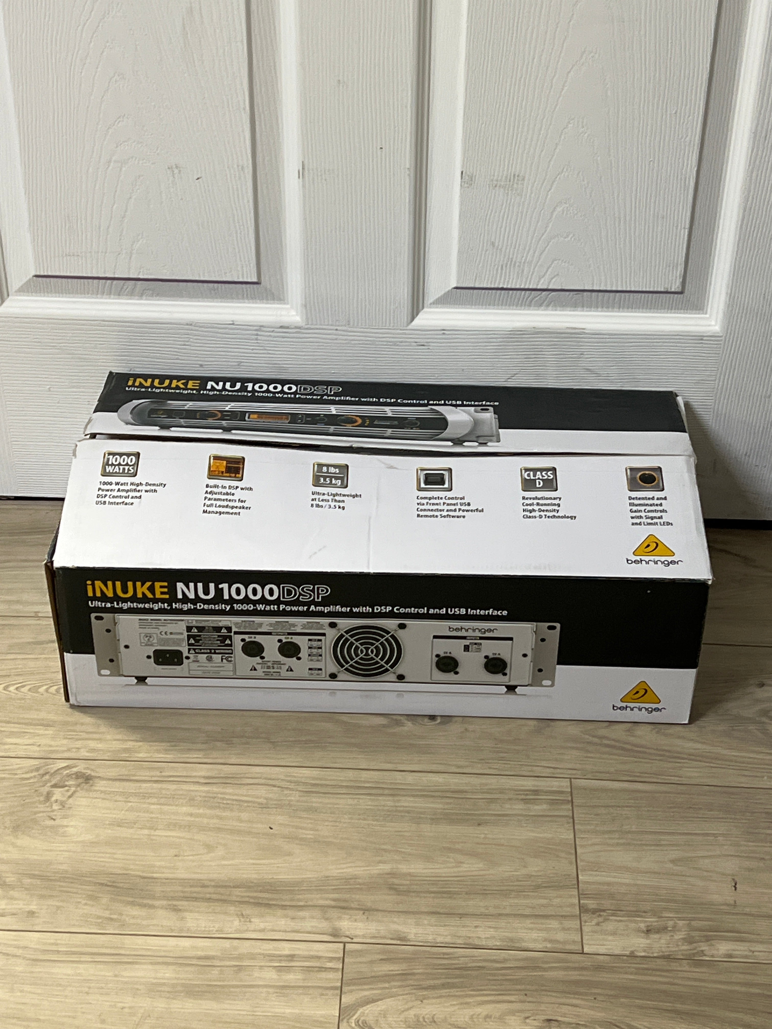 Behringer iNUKE NU1000 Power Amplifier - Used With Box