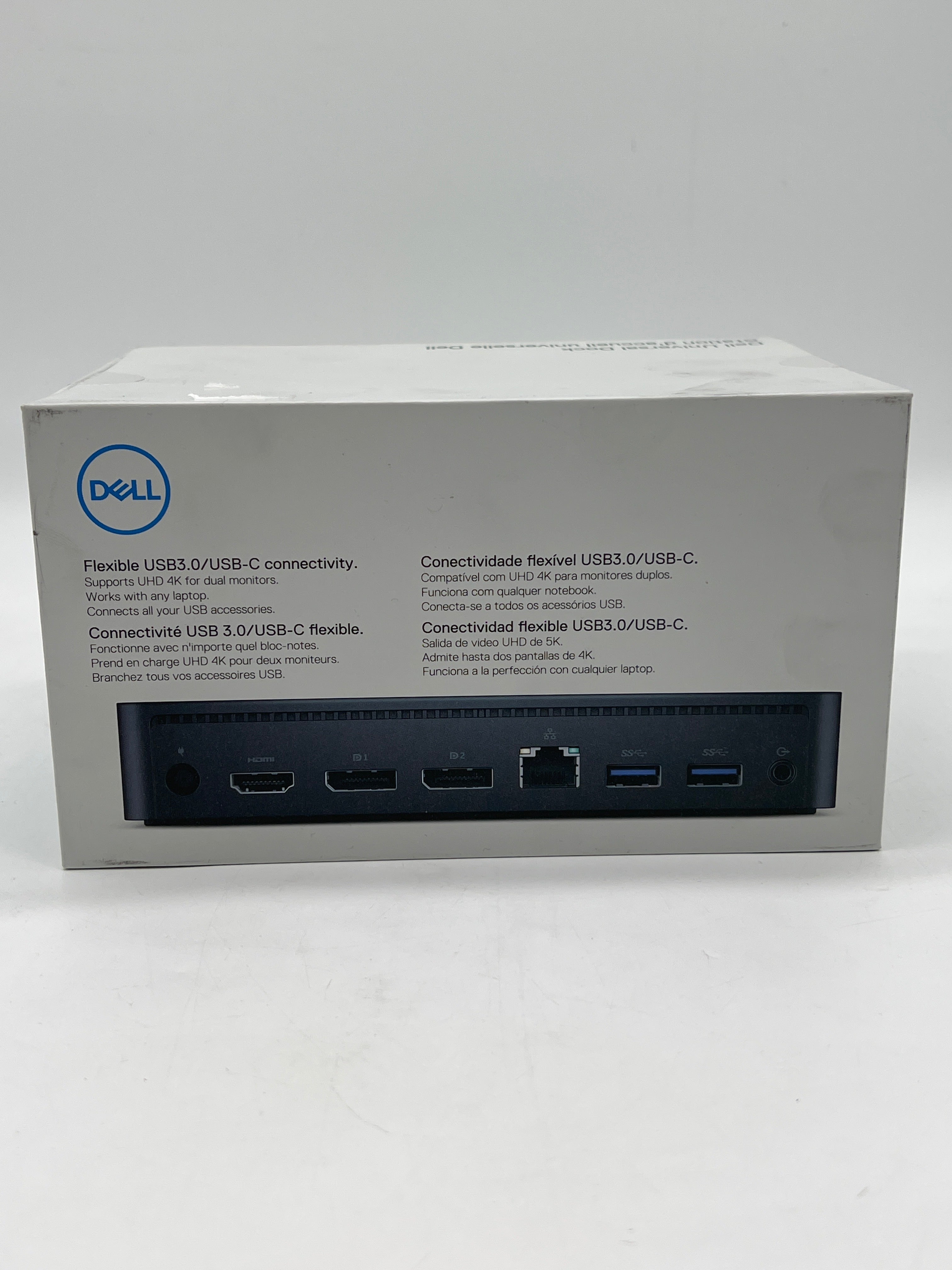 Dell Universal Dock D6000 USB 3.0 USB C Docking Station - New In Box