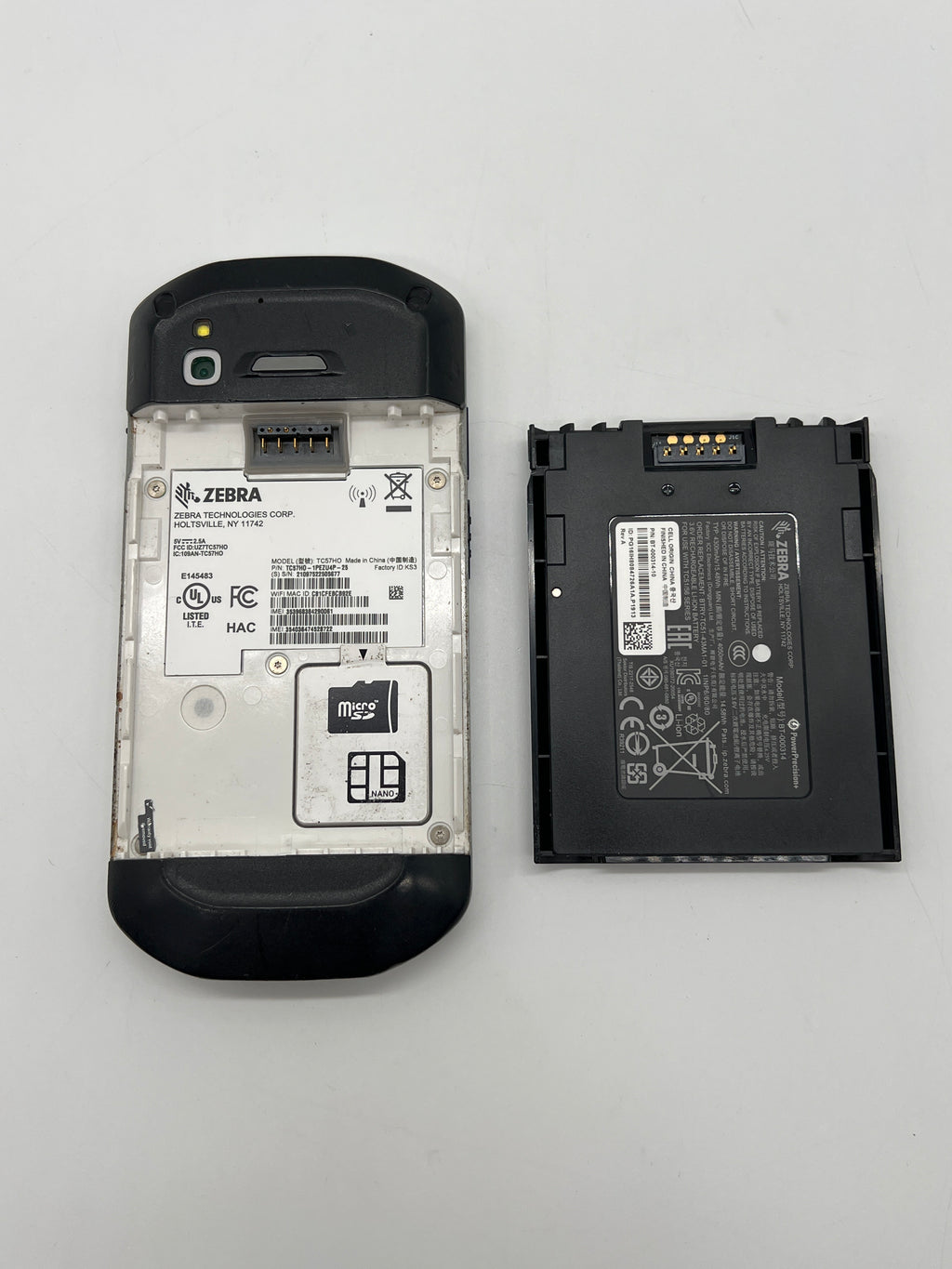 Zebra TC57HO Barcode Scanner For Parts (Read Desc)