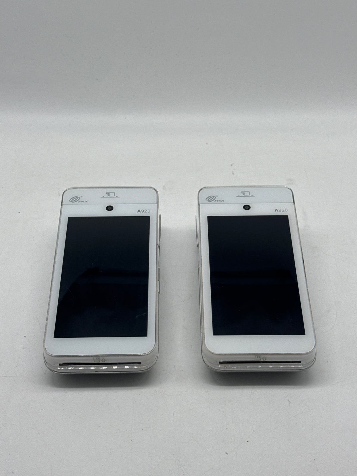 PAX A920 Smart Payment Terminal Lot of 2 No Battery For Parts