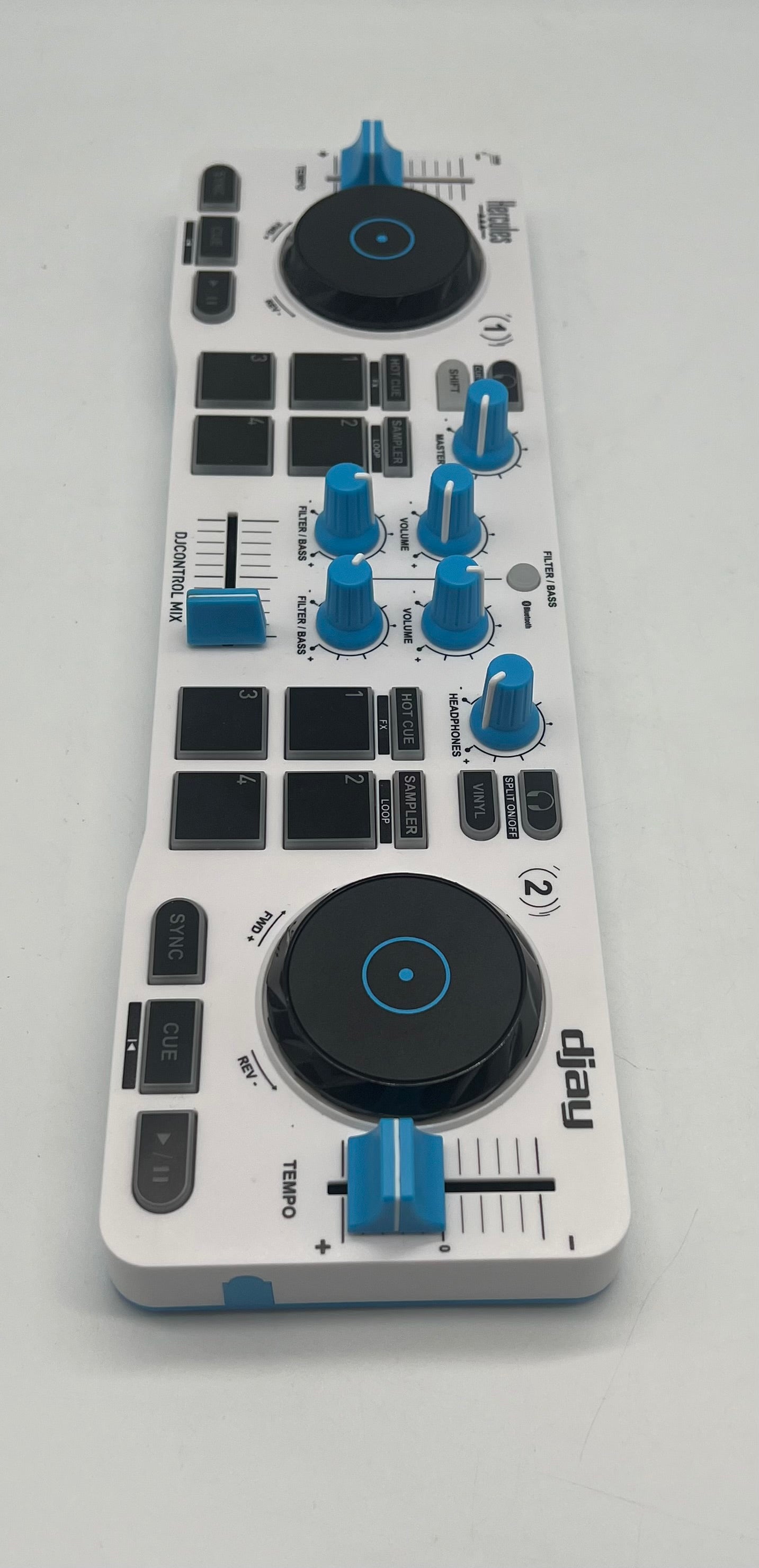 Hercules DJCONTROL Mix Blue Edition DJ Controller - Used With Box