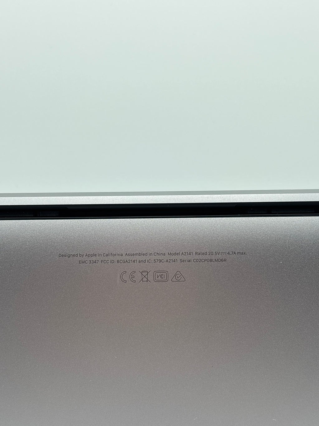 Apple MacBook Pro 16" A2141 2019 i7 16GB RAM 1TB SSD