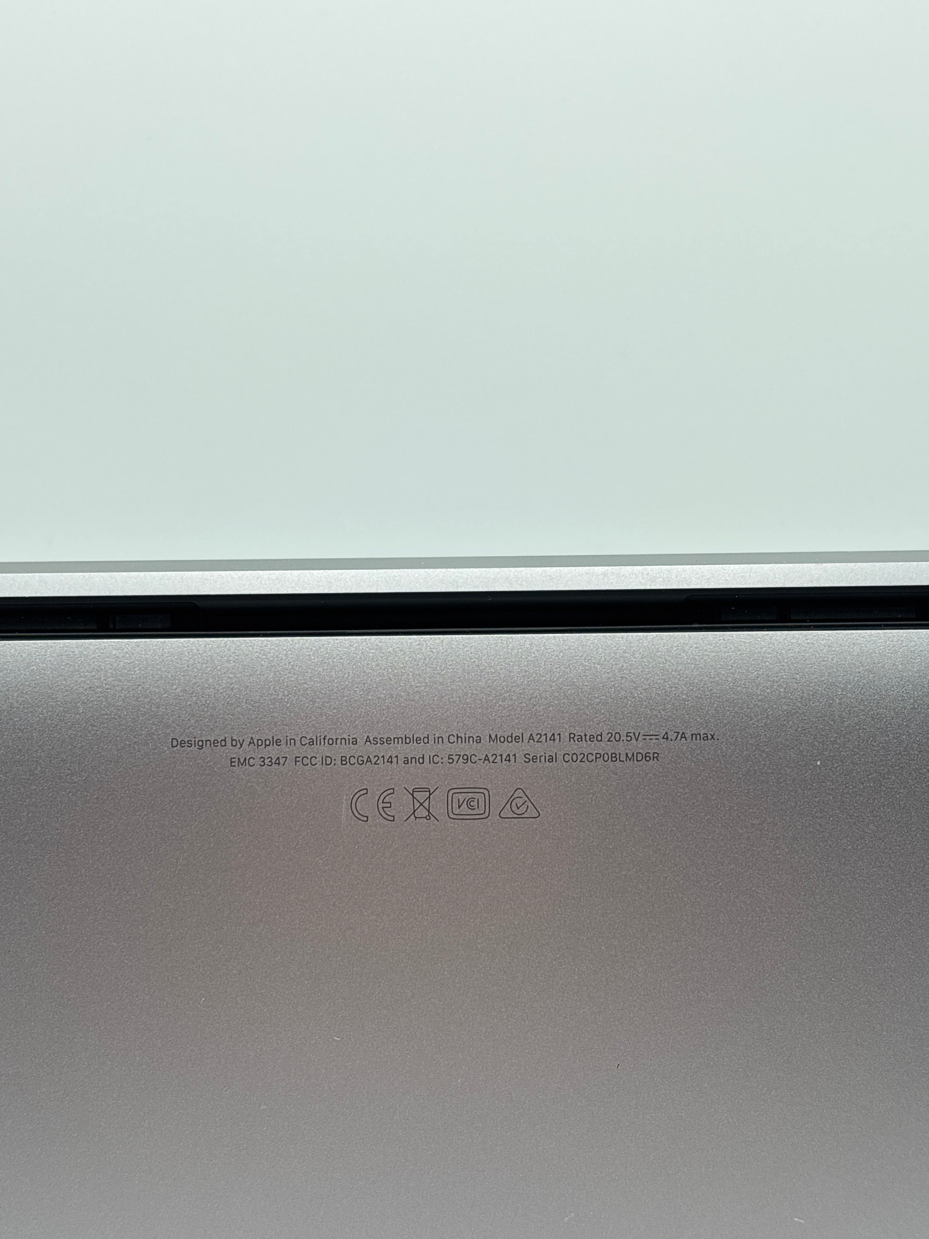 Apple MacBook Pro 16" A2141 2019 i7 16GB RAM 1TB SSD