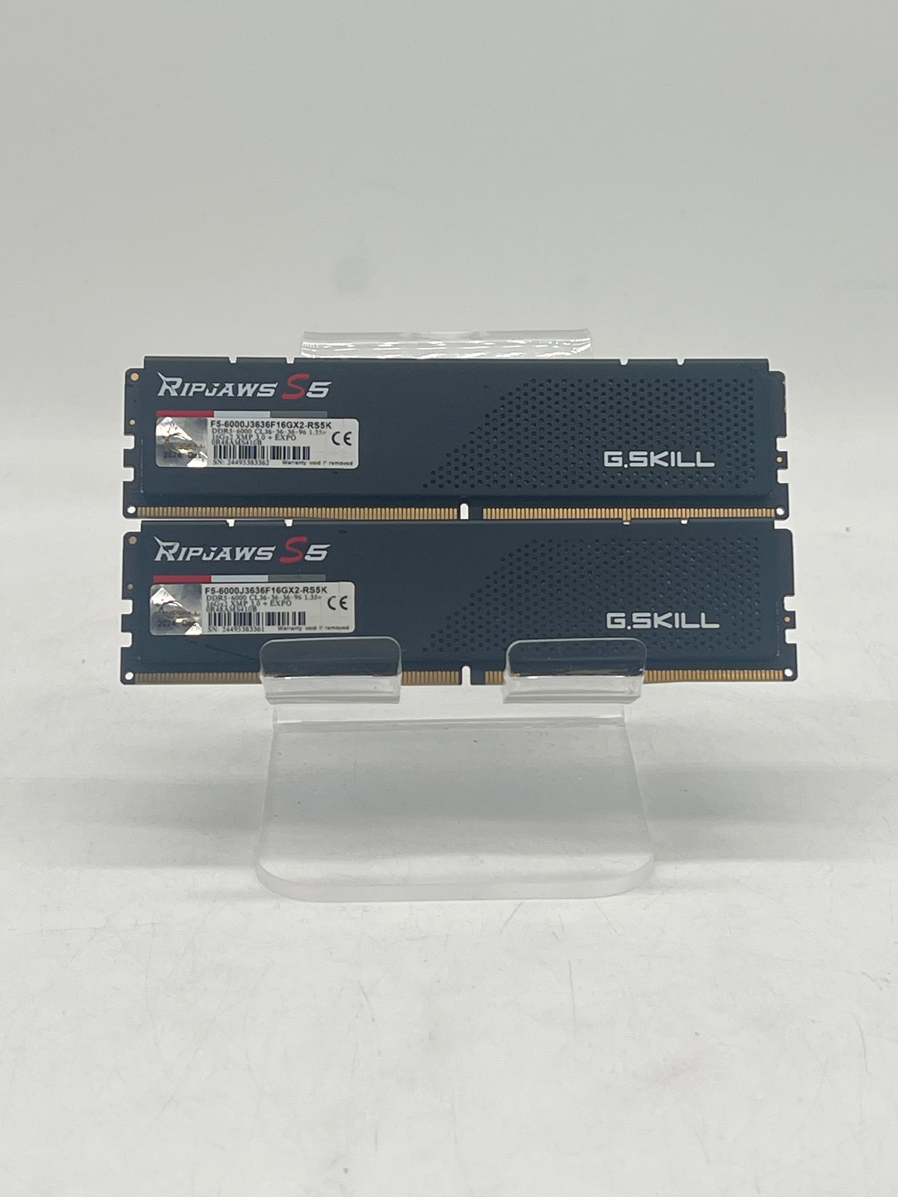 G.SKILL Ripjaws S5 32GB (2 x 16GB) DDR5-6000 CL36-36-36-96 DIMM
