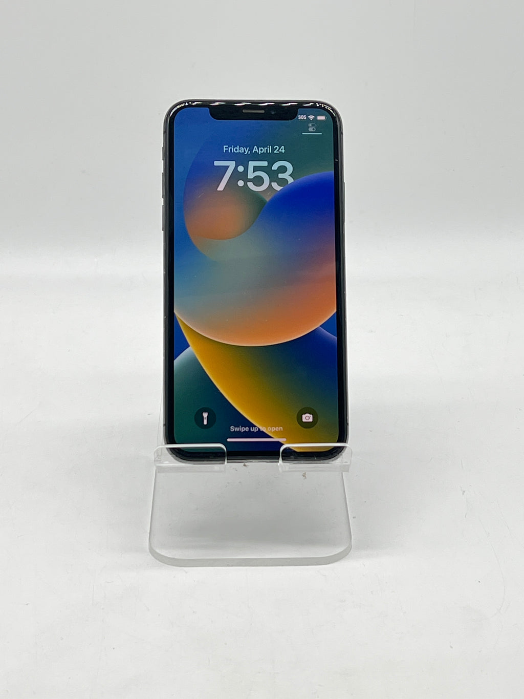 Apple iPhone X 64GB Unlocked Black - For Parts Service Battery