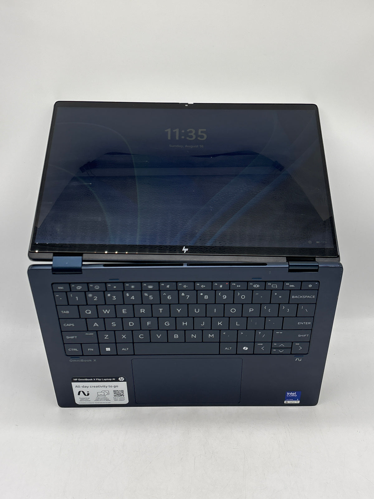 HP Omnibook X Flip 14-fm0013dx Ultra 5 226V 16GB RAM 512GB SSD Blue - Broken Hinge