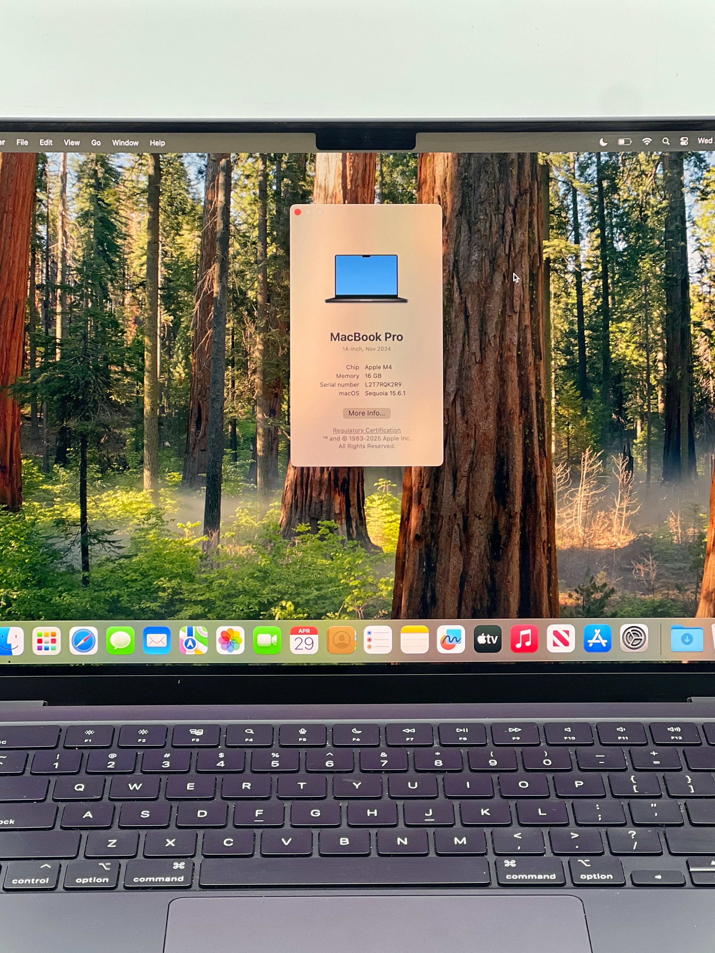 Apple MacBook Pro 14" M4 16GB RAM 512GB SSD - Used