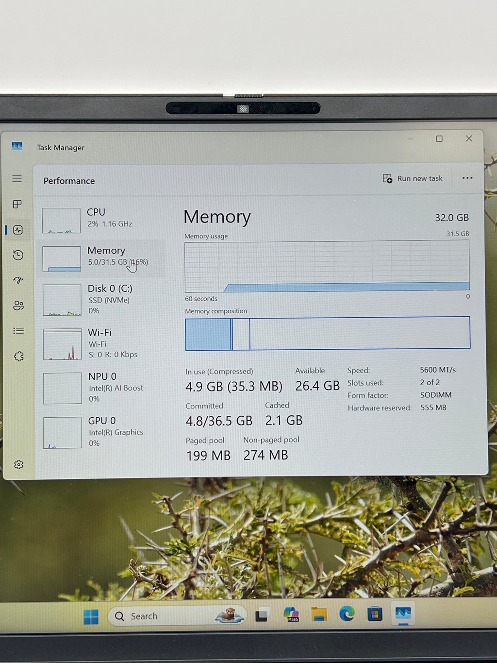 Dell Pro 14 PC14250 Ultra 5 235U 32GB RAM 256GB SSD W/Charger