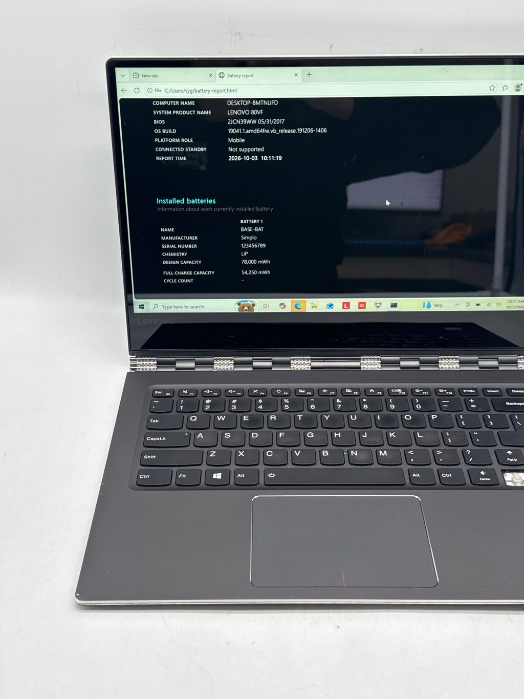 Lenovo Yoga 910-13IKB 13in Core i7 7500U 8GB RAM 256GB SSD - Read