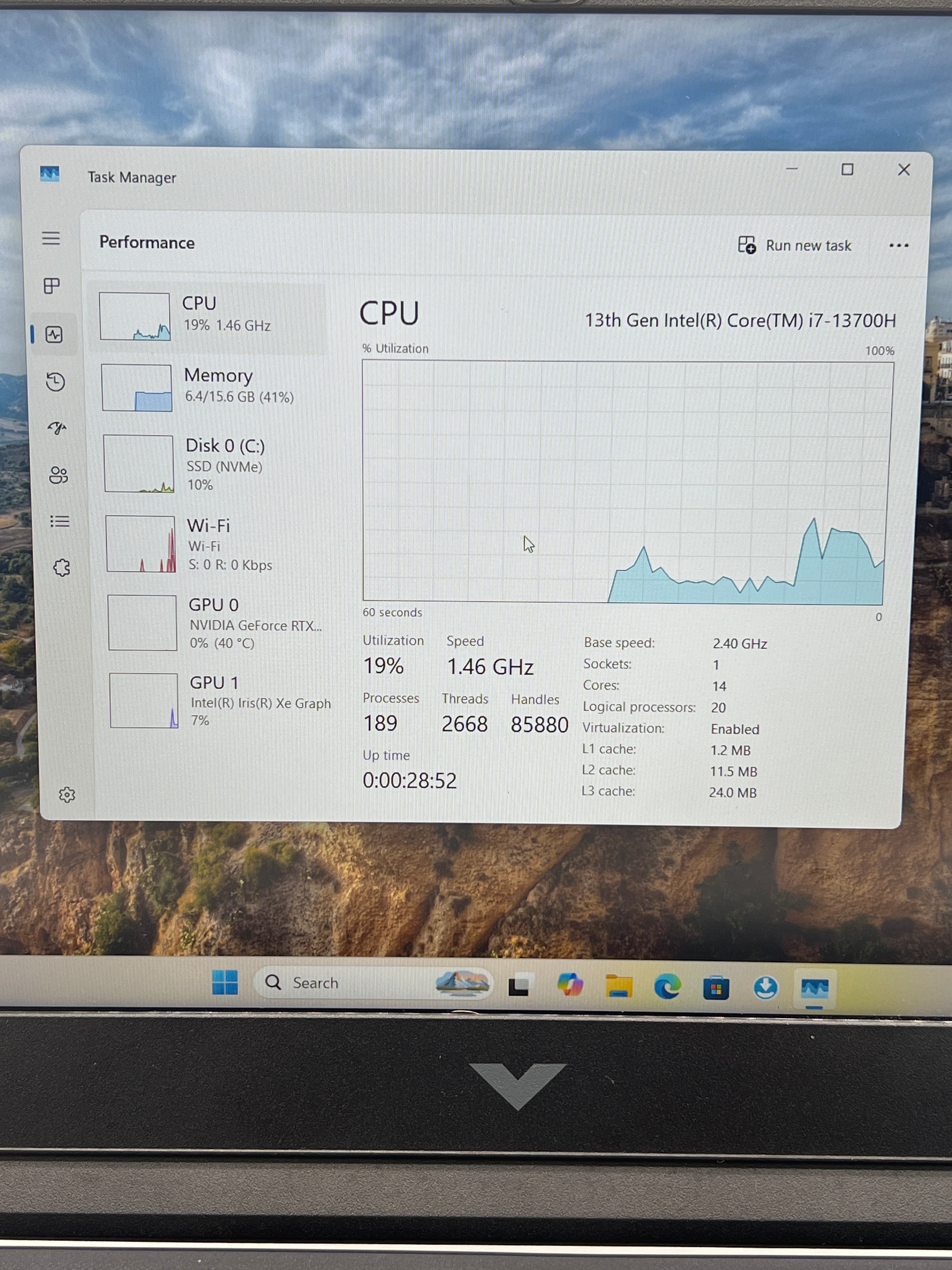 HP Victus 15-FA1062NR i7-13700H 16GB RAM 1TB SSD RTX 3060 - Used
