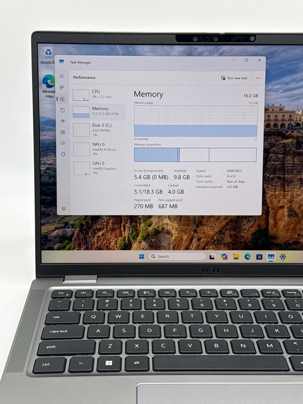 Dell Latitude 7450 Touch Ultra 5 16GB RAM 512GB SSD - Remote Management Enabled