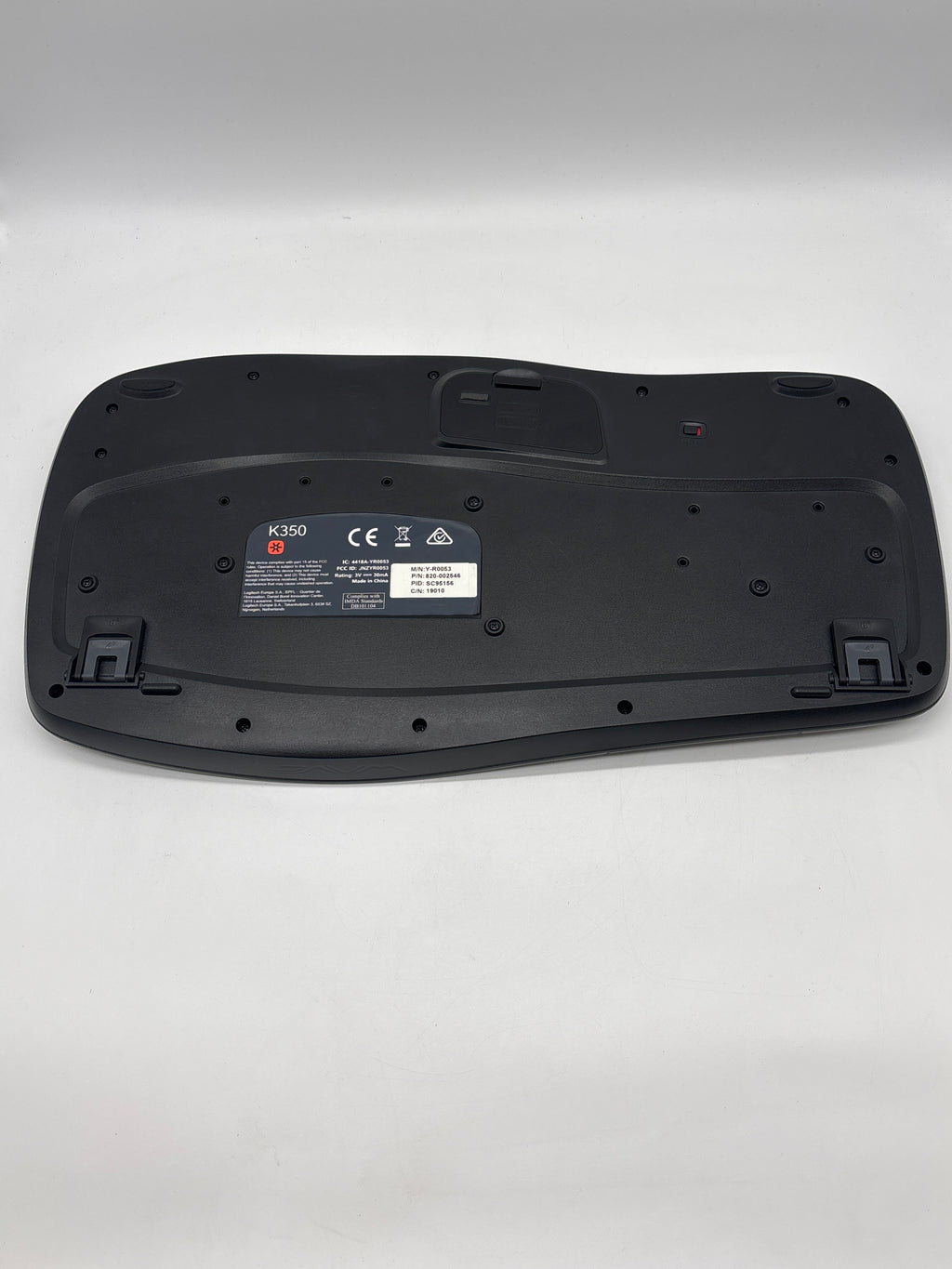Logitech K350 Wireless Ergonomic Keyboard (with Dongle)