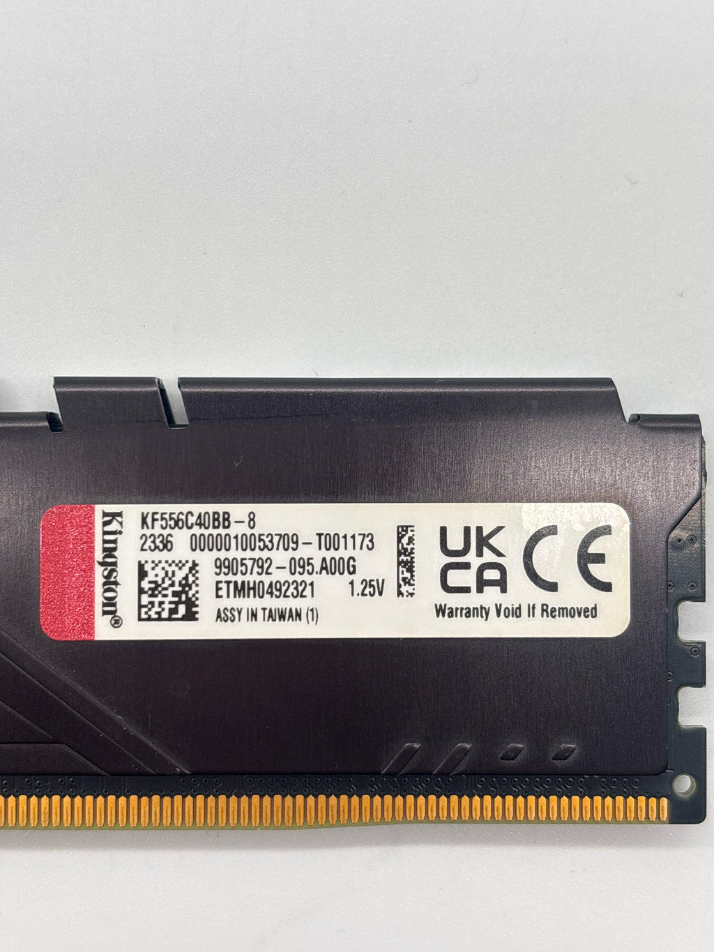 Kingston Fury Beast 8GB (2x8) DDR5 RAM KF556C40BB