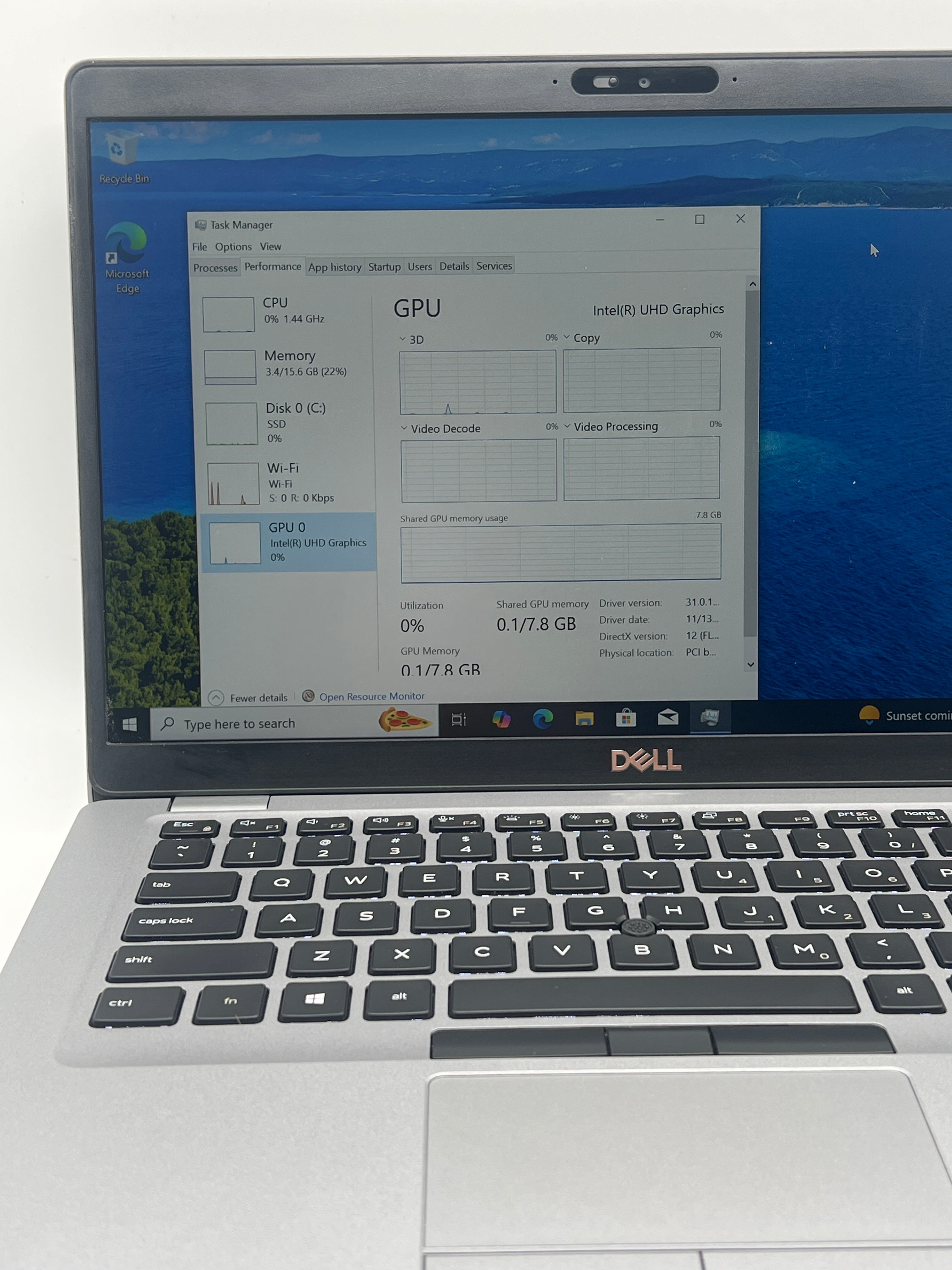 Dell Latitude 5410 i5-10310U 16GB RAM 512GB SSD - Used