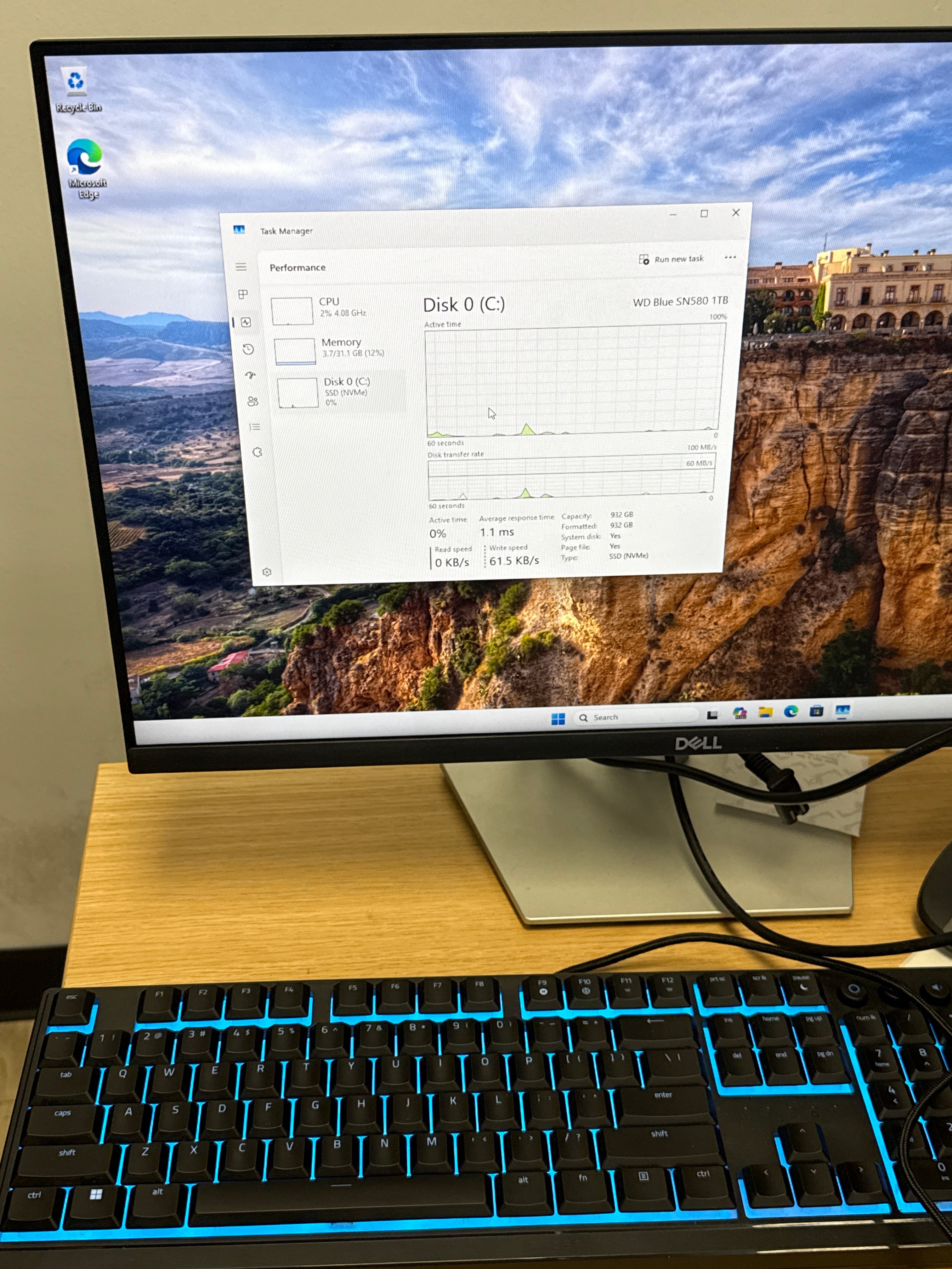 PowerSpec 7745 AMD Ryzen 7 Pro 8-Core 32GB RAM 1TB SSD AMD Radeon - Used