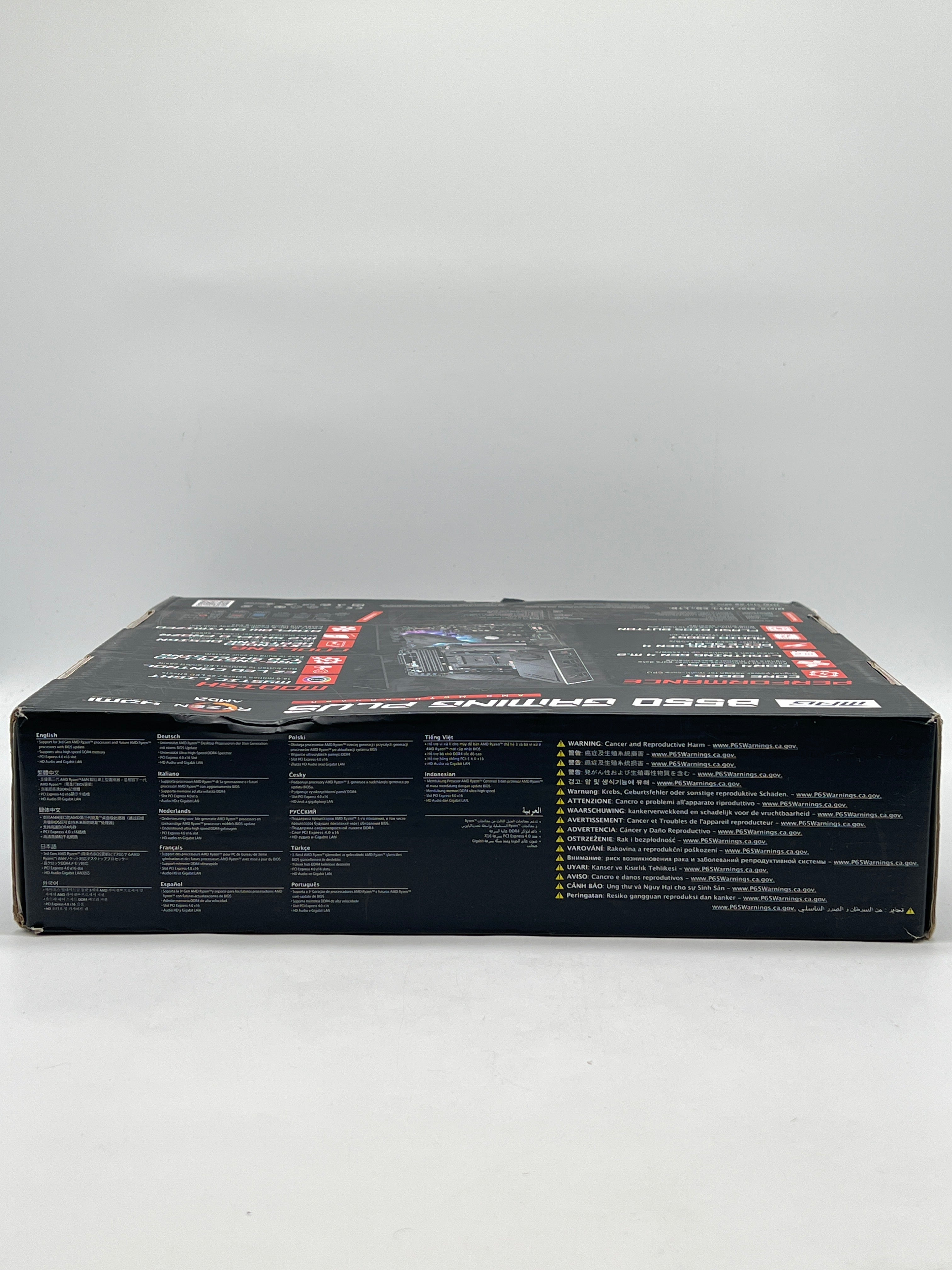 MSI MPG B550 Gaming Plus AM4 DDR4 ATX Motherboard - New in Box